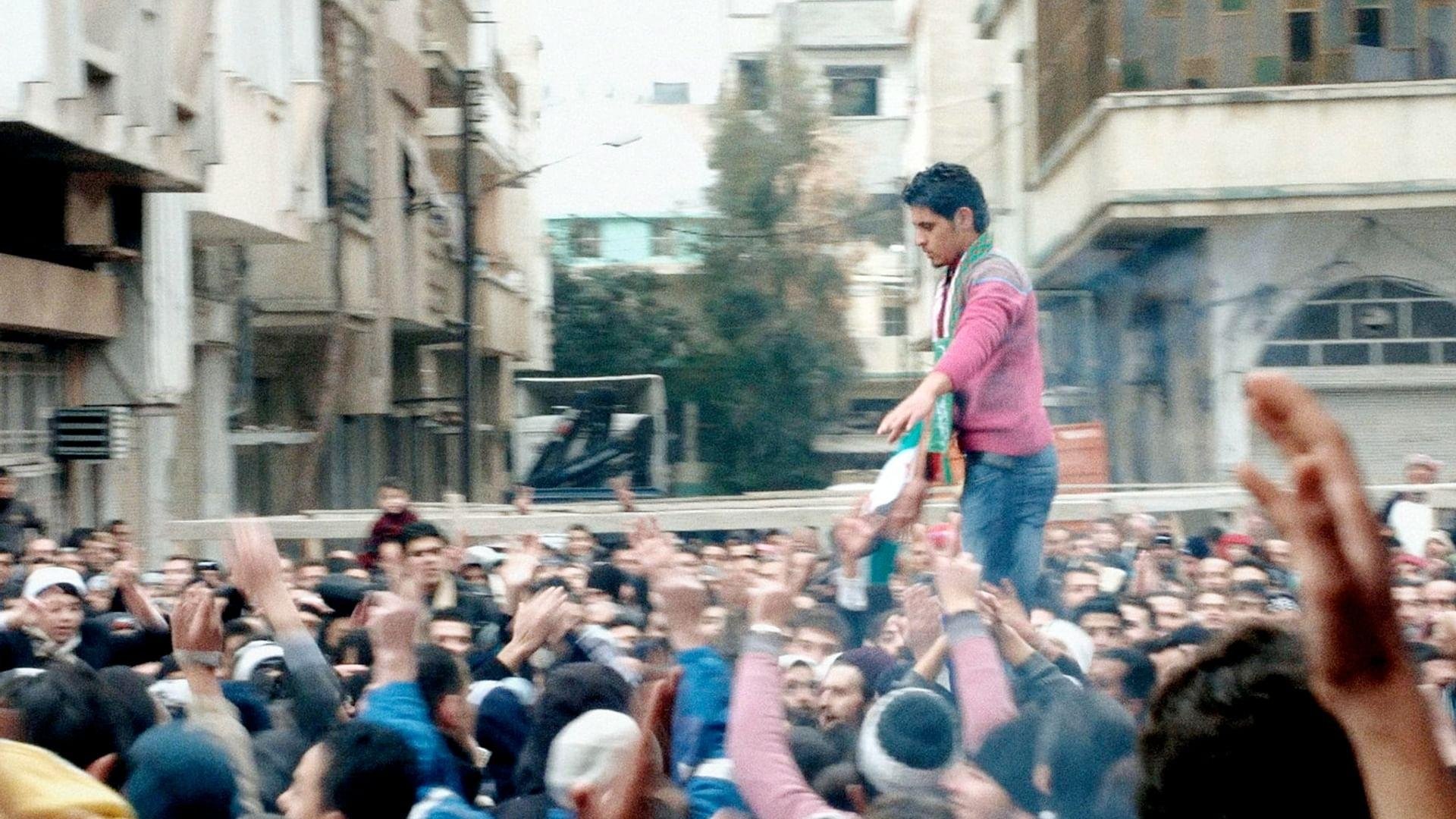 Backdrop for Return to Homs