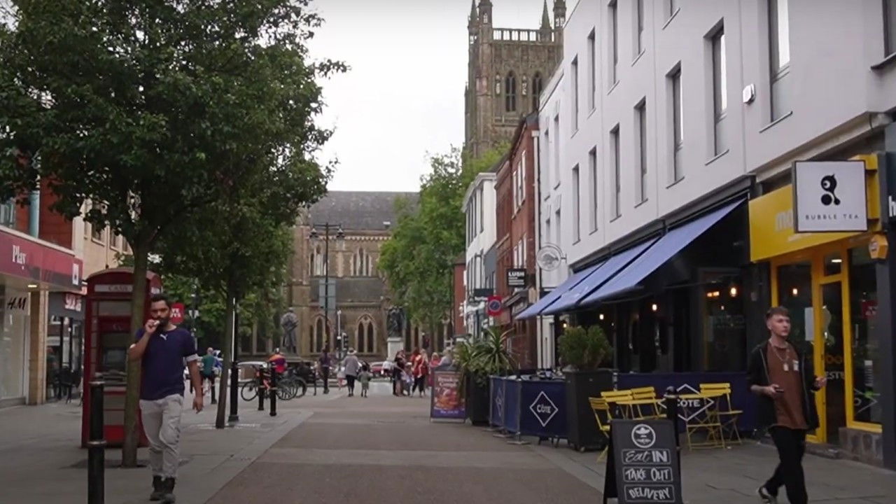 Backdrop for I Crossed Earth for Animation Trivia