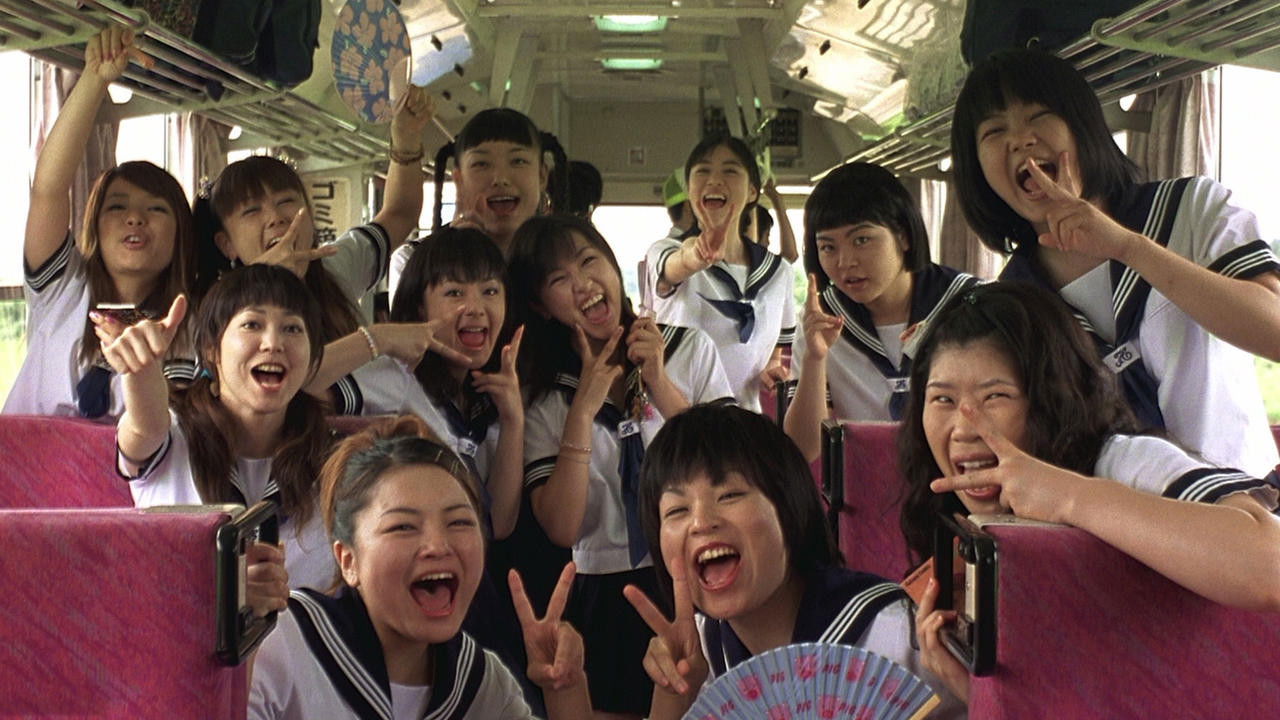 Backdrop for Swing Girls Side Story