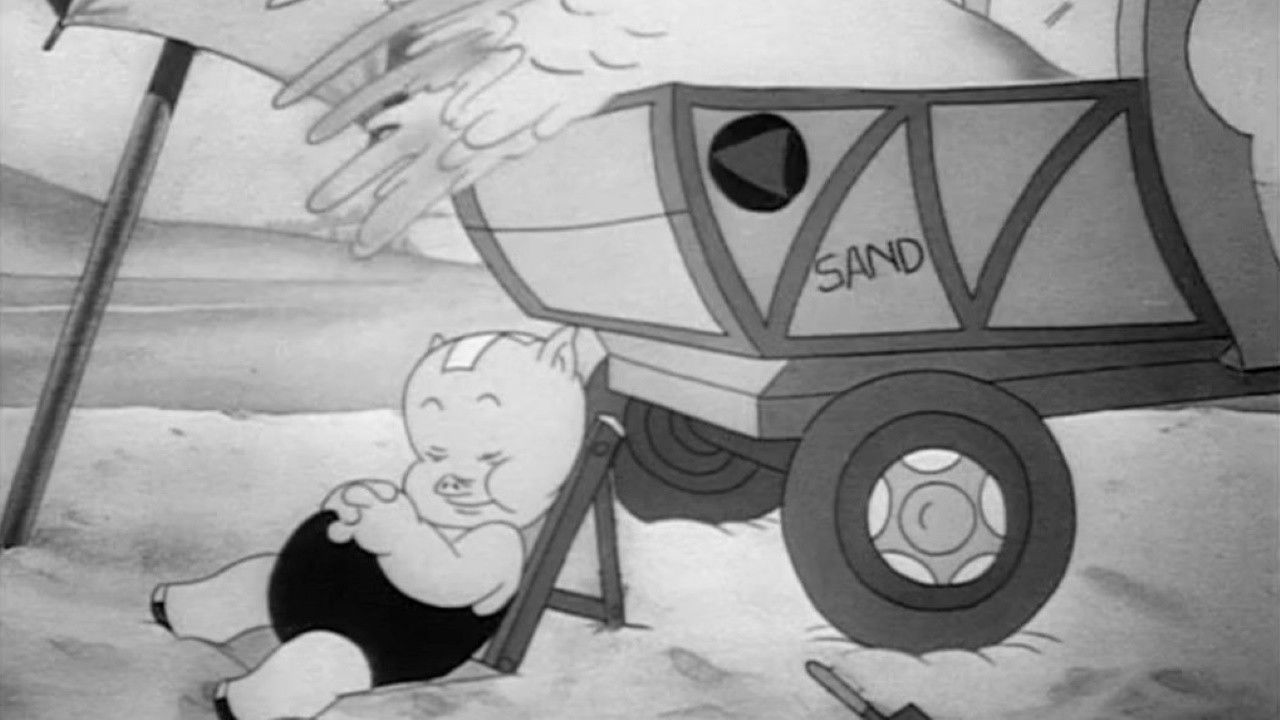 Backdrop for Porky's Naughty Nephew