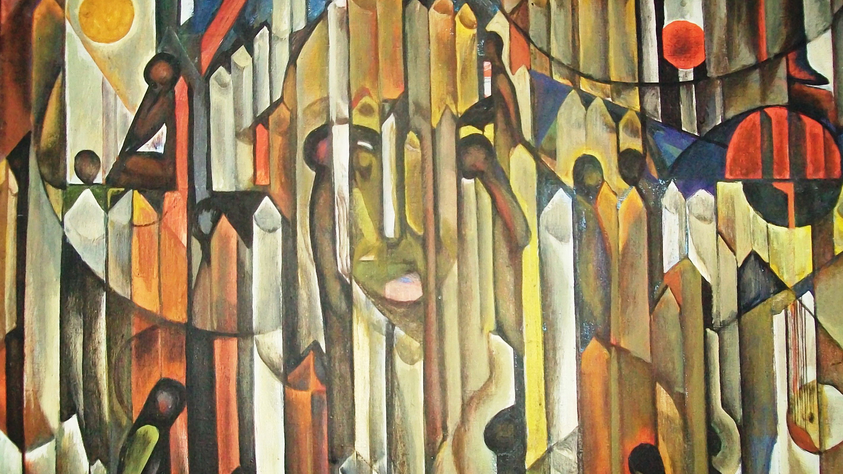 Backdrop for Black Candle of the Bright Road. In memory of Vasyl Stus