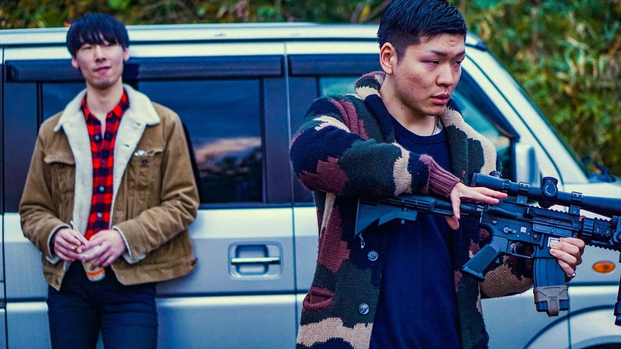 Backdrop for Legendary Hit-man, Kunioka