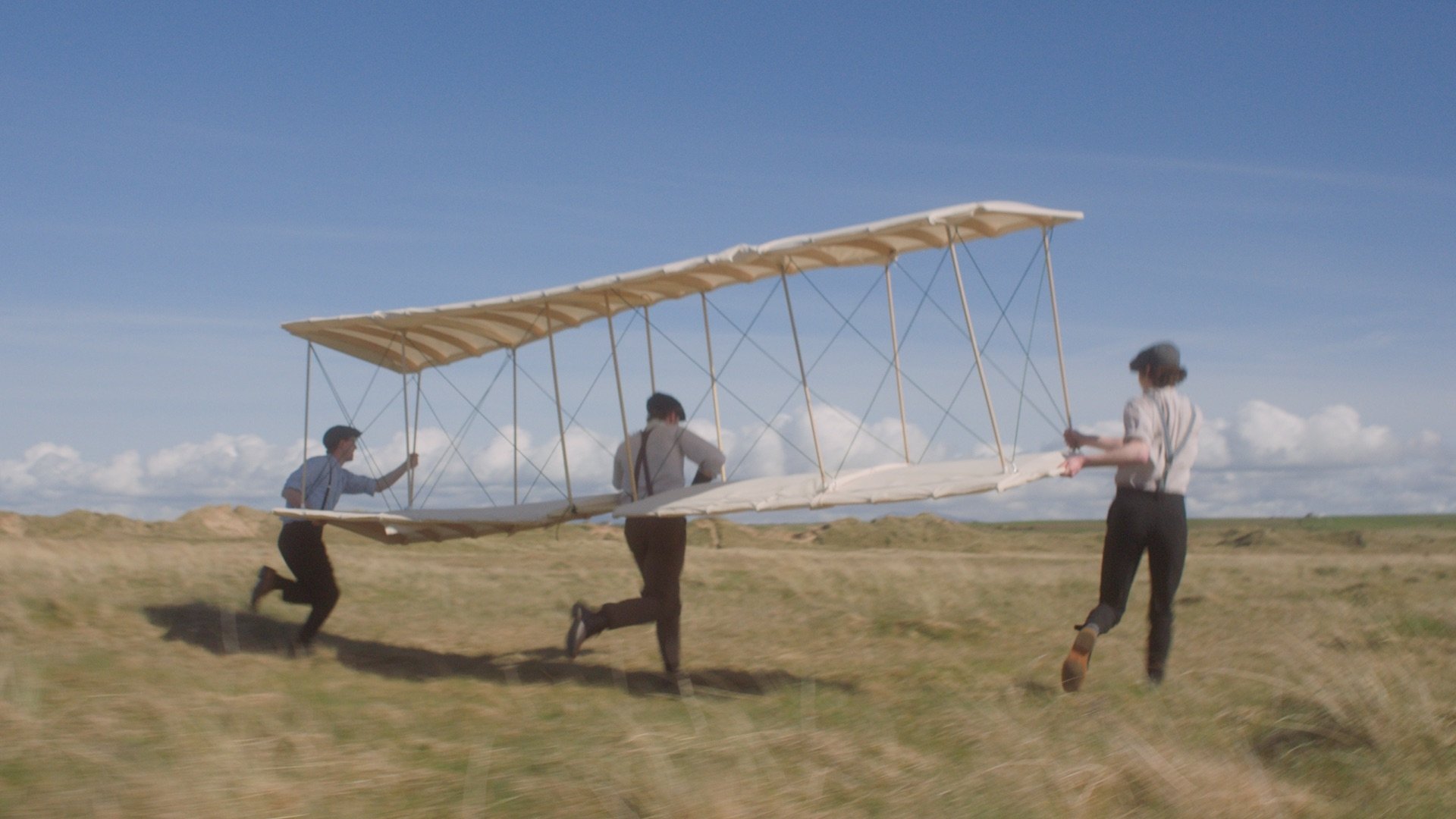 Backdrop for Wright Brothers: The Musical