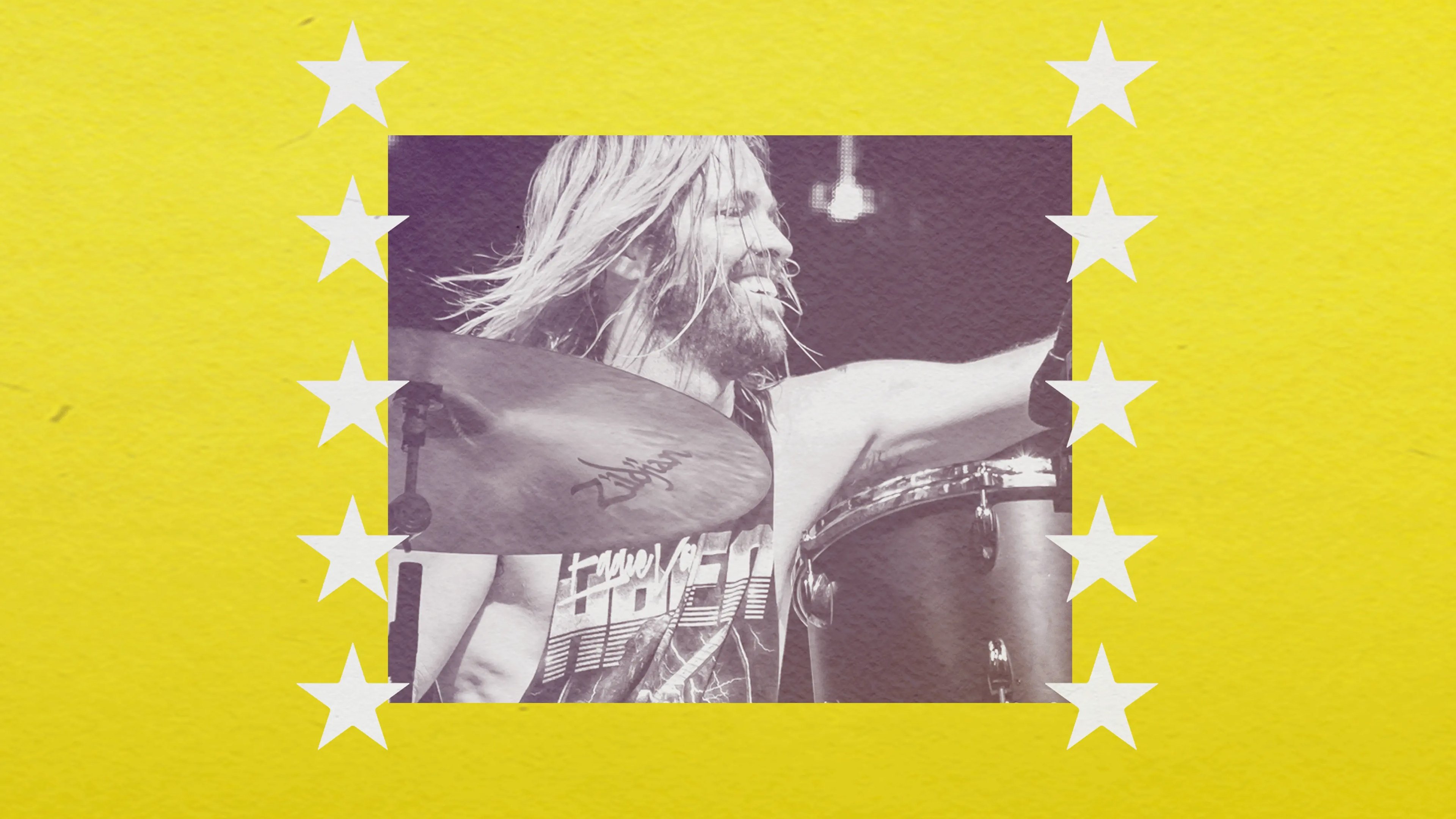 Backdrop for Taylor Hawkins Tribute Concert