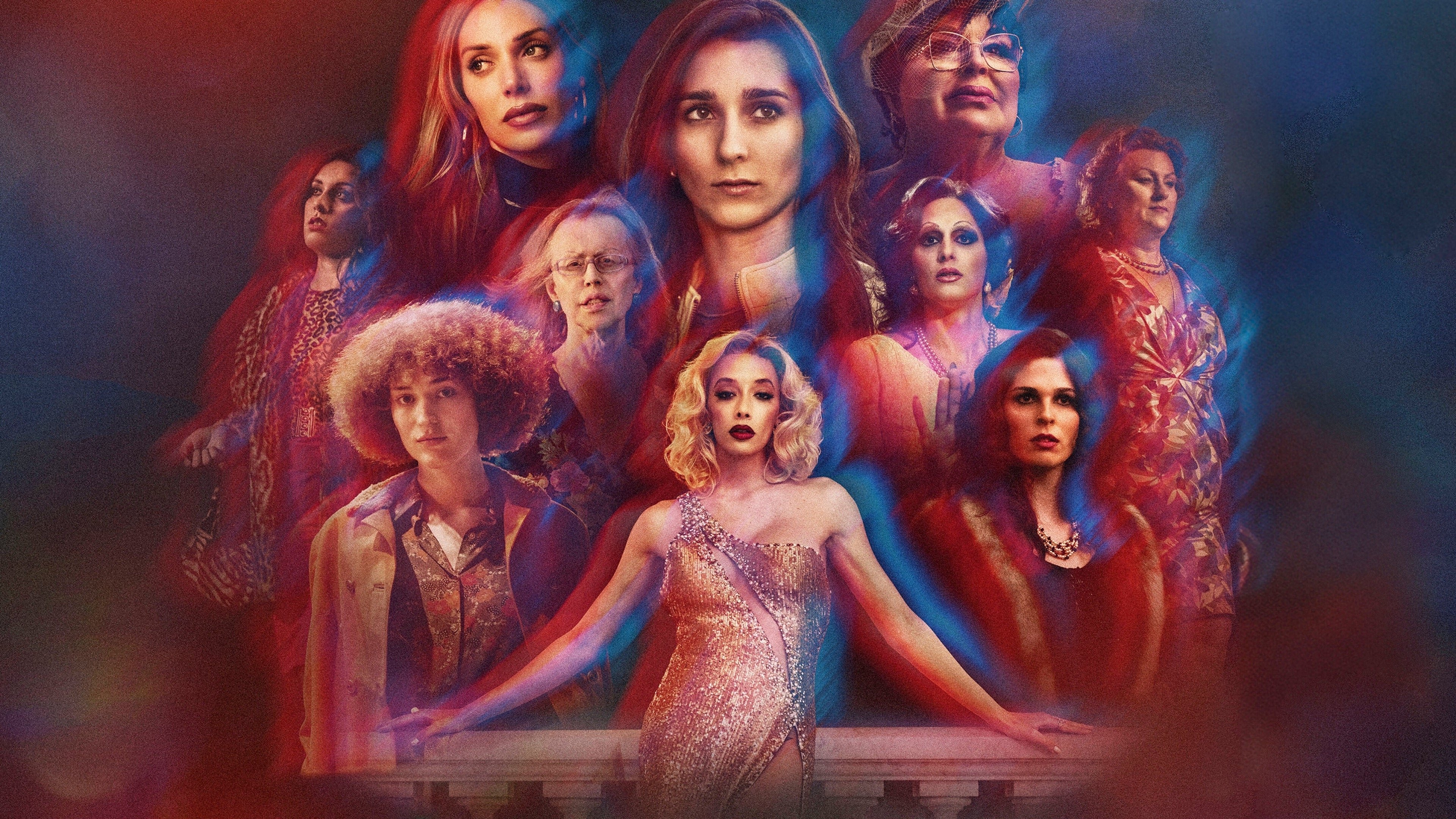 Backdrop for Dressed in Blue