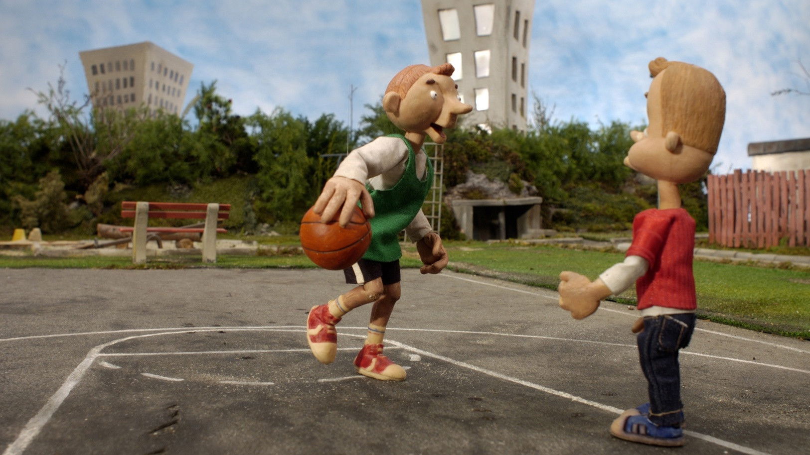 Backdrop for Courtyard