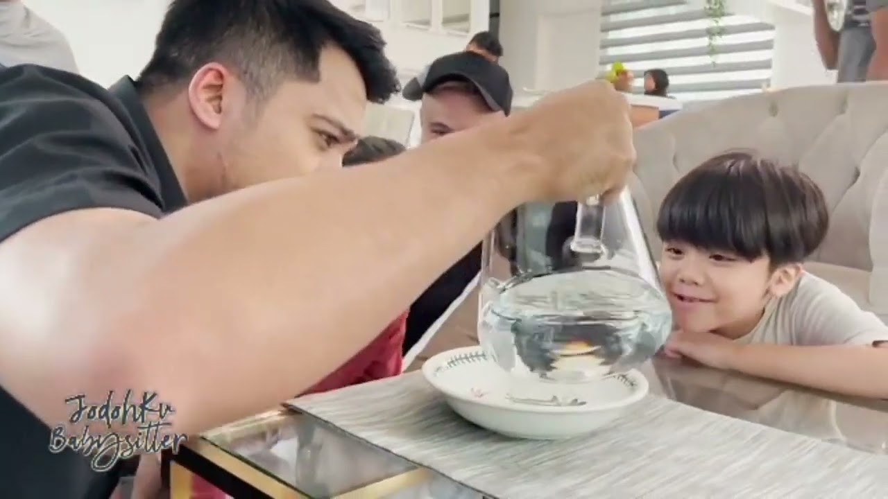 Backdrop for Jodohku Babysitter