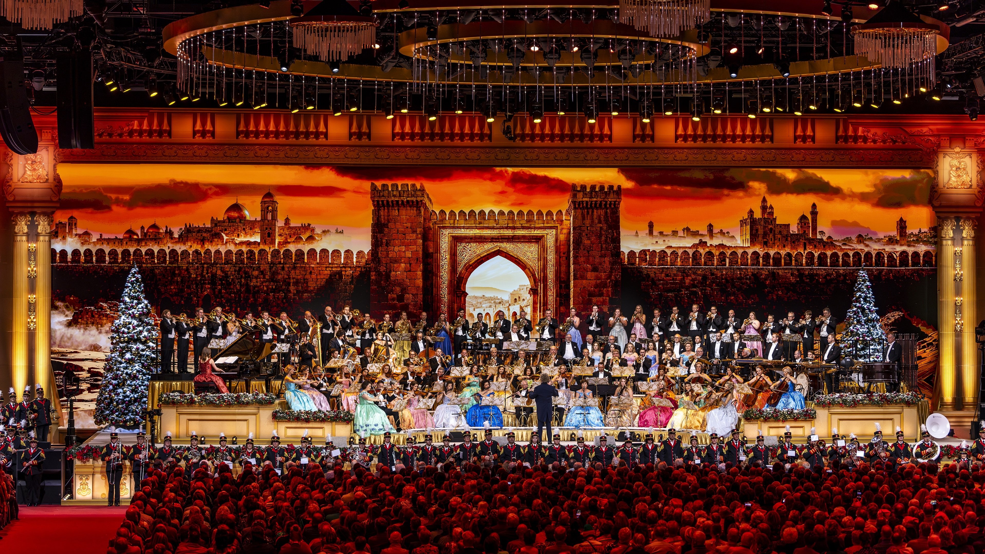 Backdrop for Andre Rieu's 2025 Christmas Concert: Merry Christmas