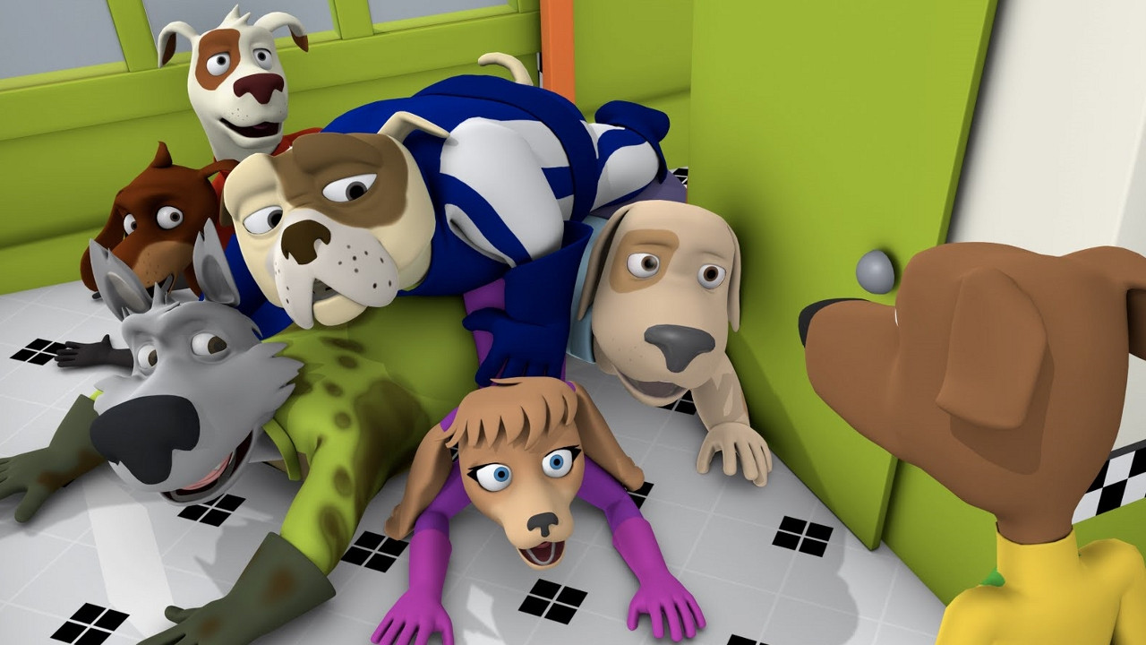 Backdrop for Turbo Dogs