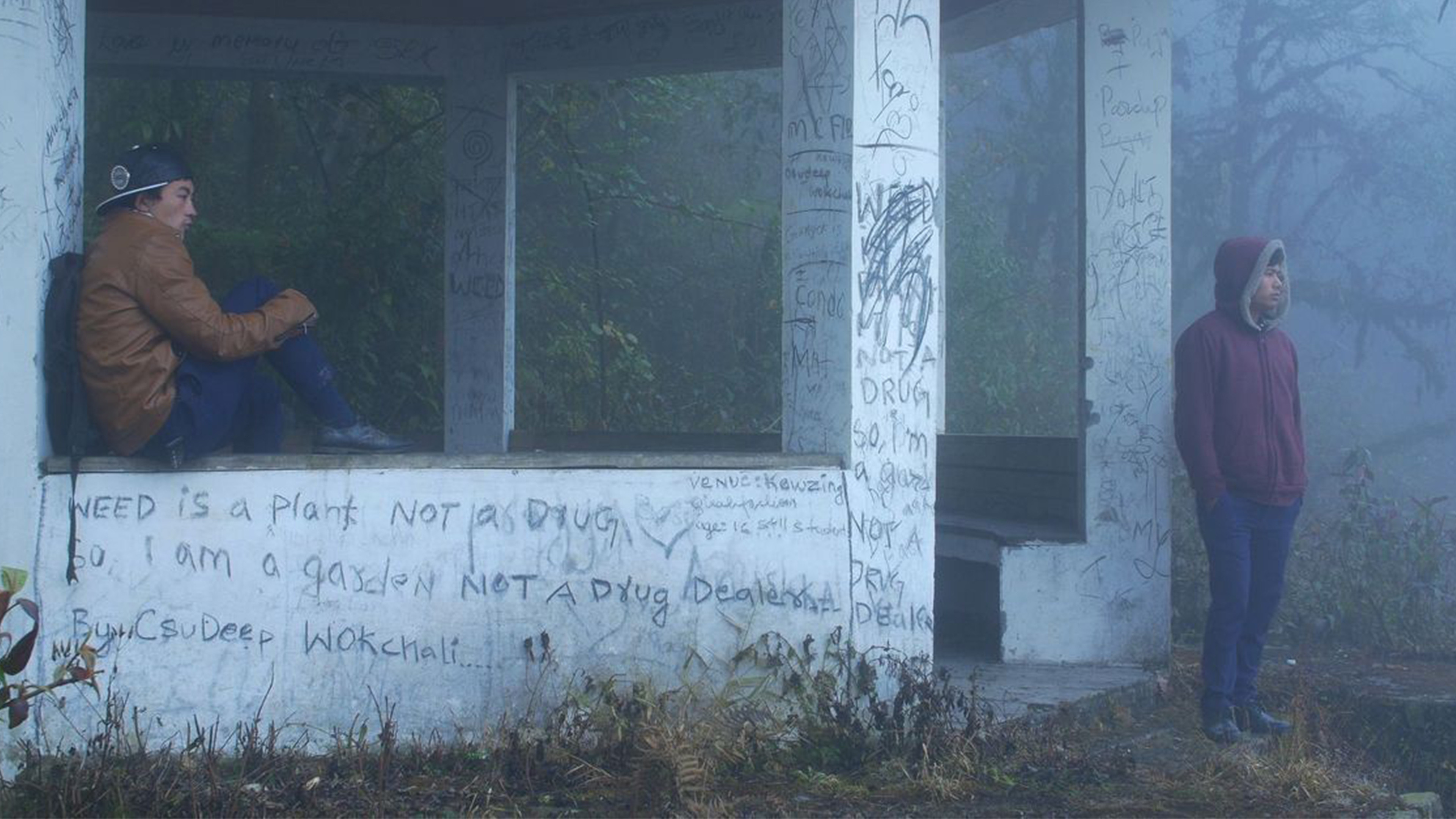 Backdrop for Ralang Road