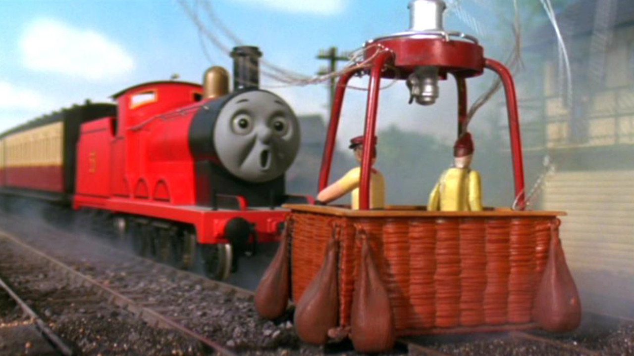 Backdrop for Thomas & Friends: James and the Red Balloon