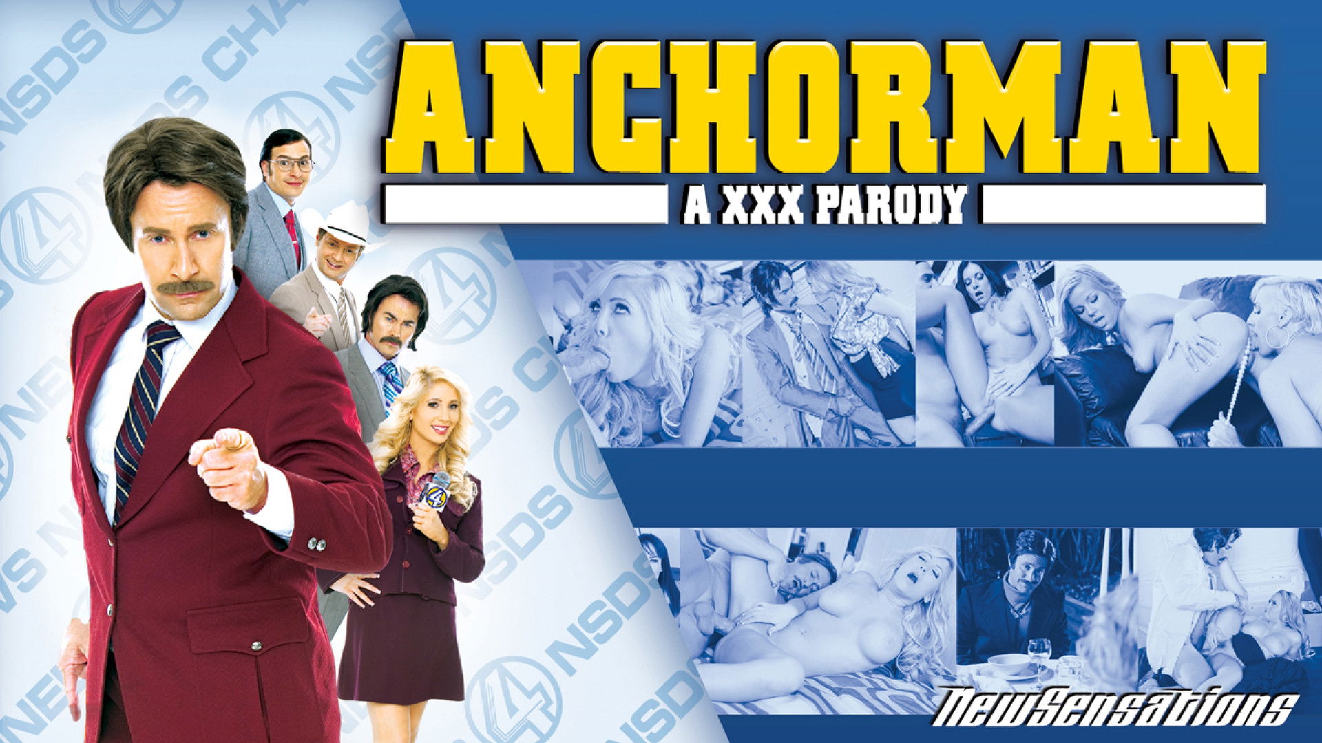 Backdrop for Anchorman: A XXX Parody
