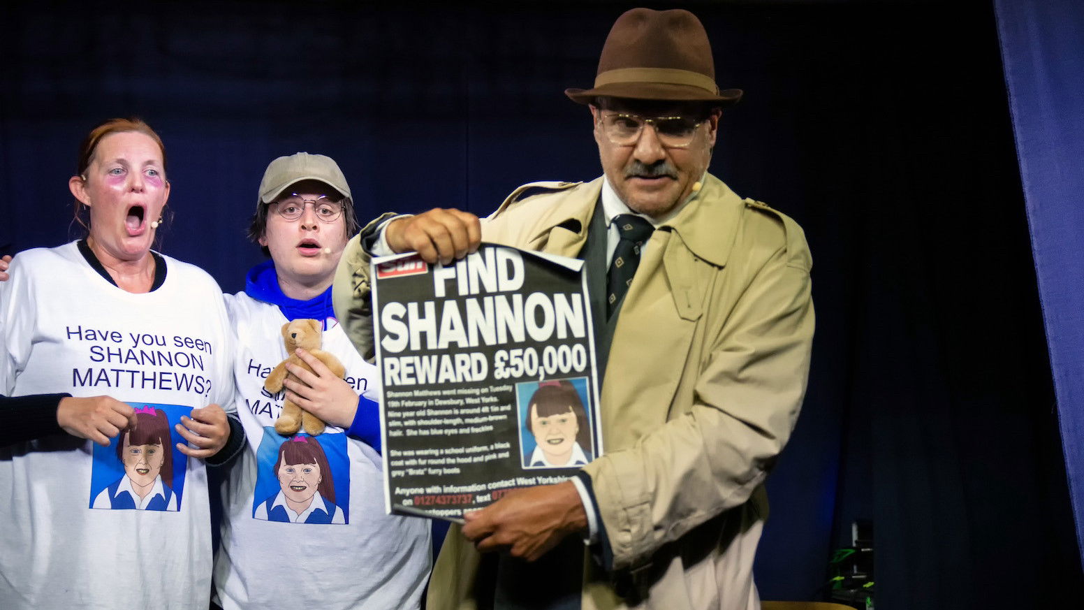 Backdrop for Shannon Matthews: The Musical - Live at Edinburgh Fringe
