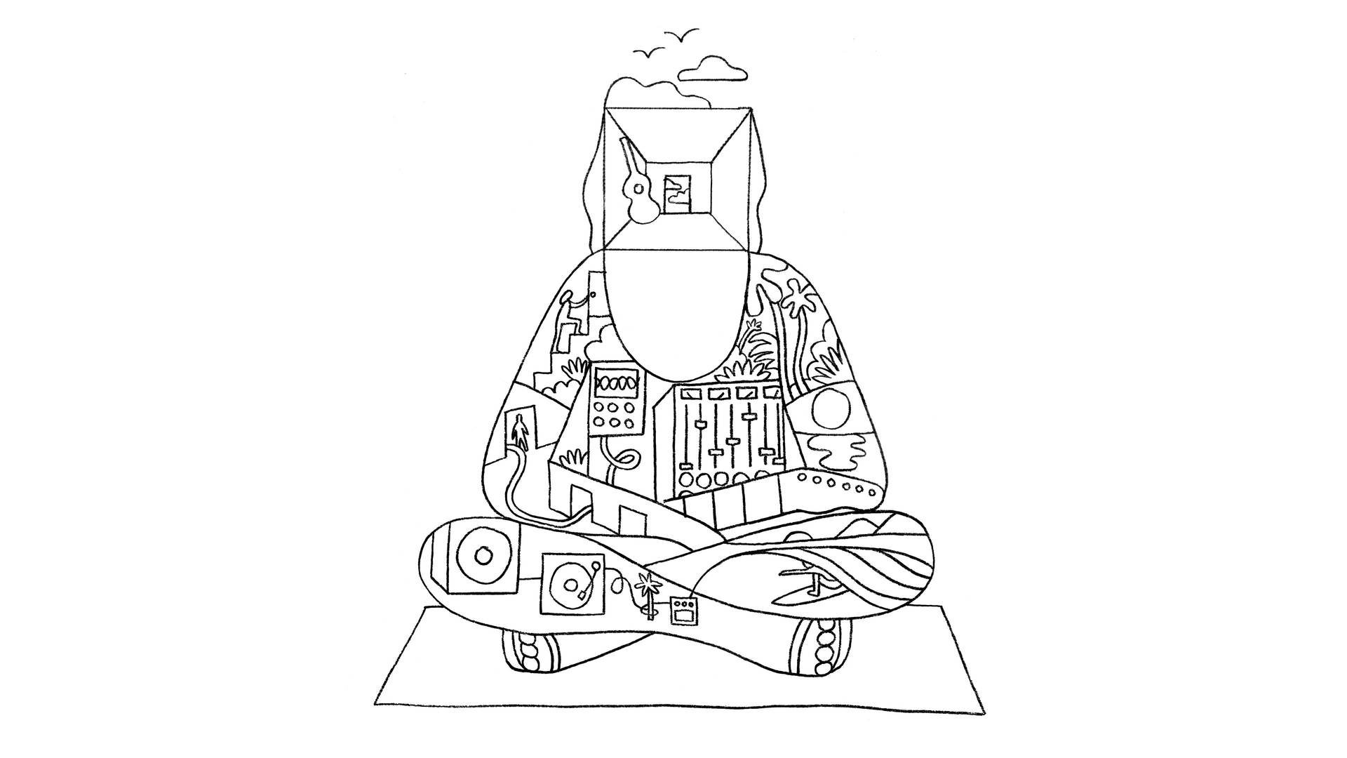 Backdrop for Shangri-La