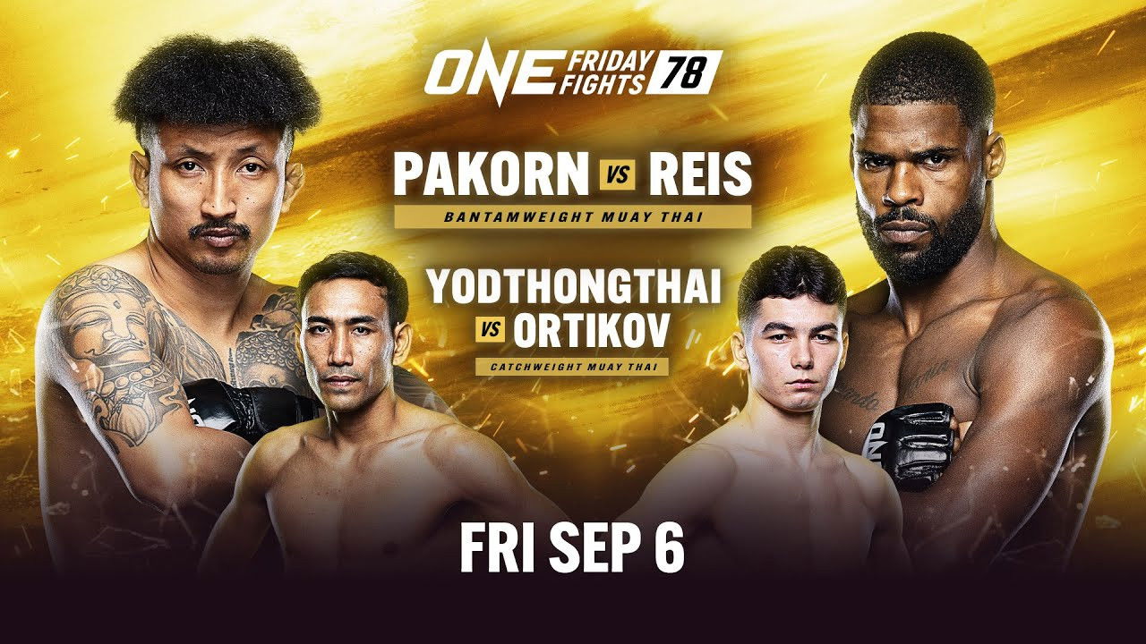 Backdrop for ONE Friday Fights 78: Pakorn vs. Reis