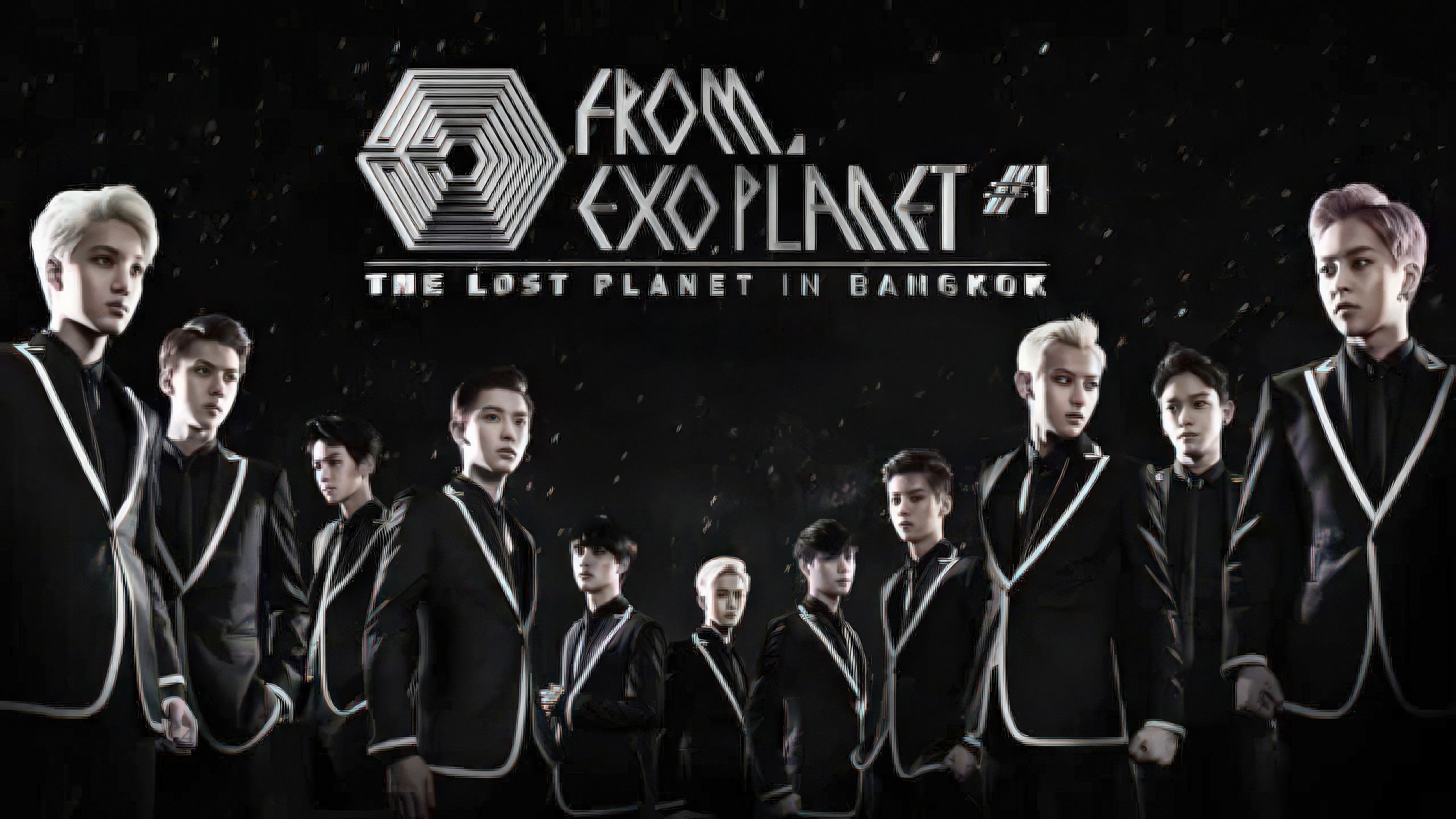 Backdrop for EXO FROM. EXO PLANET #1 - THE LOST PLANET in JAPAN