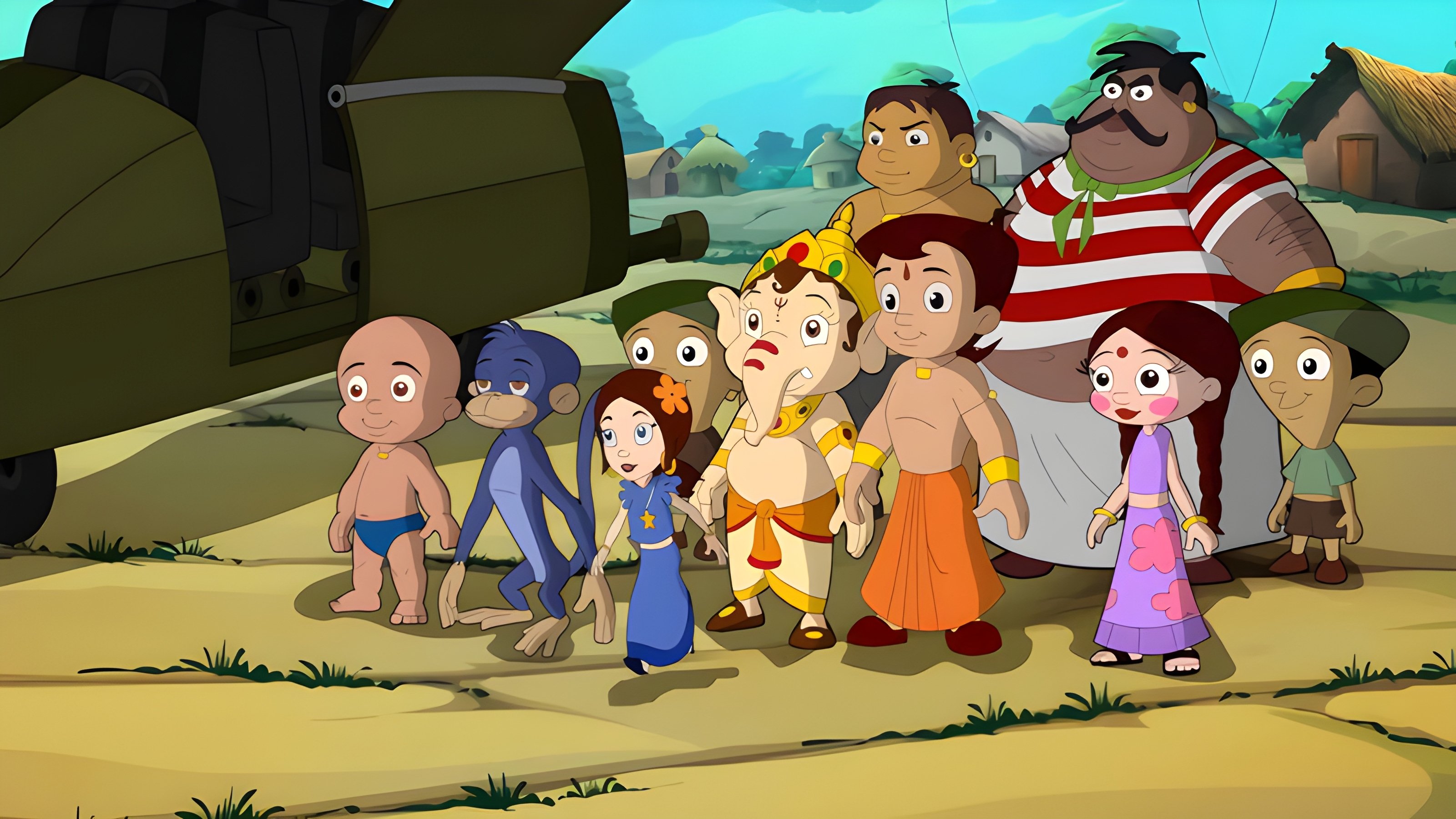 Backdrop for Little Bheem
