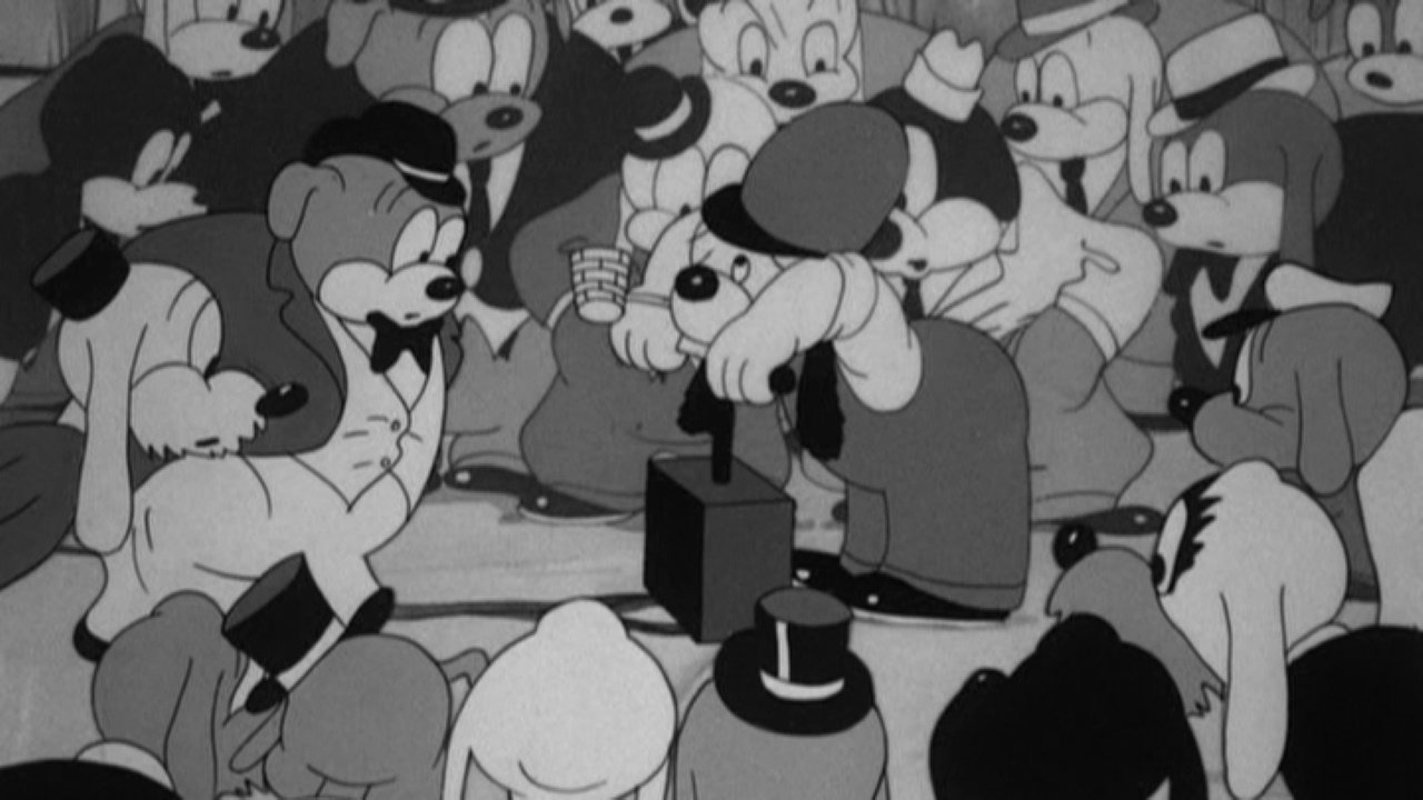 Backdrop for Porky's Building