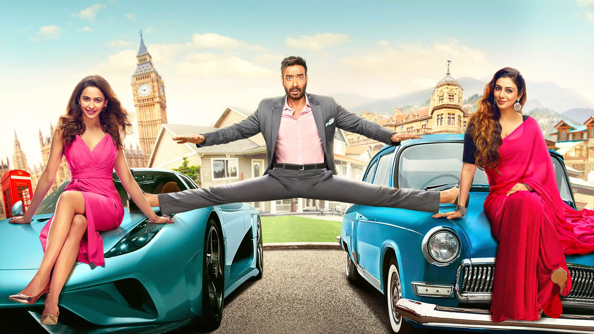 Backdrop for De De Pyaar De