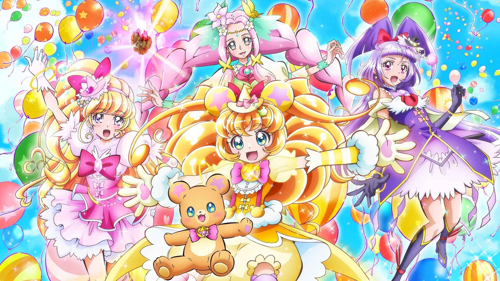 Backdrop for Maho Girls Precure! the Movie: The Miraculous Transformation! Cure Mofurun!
