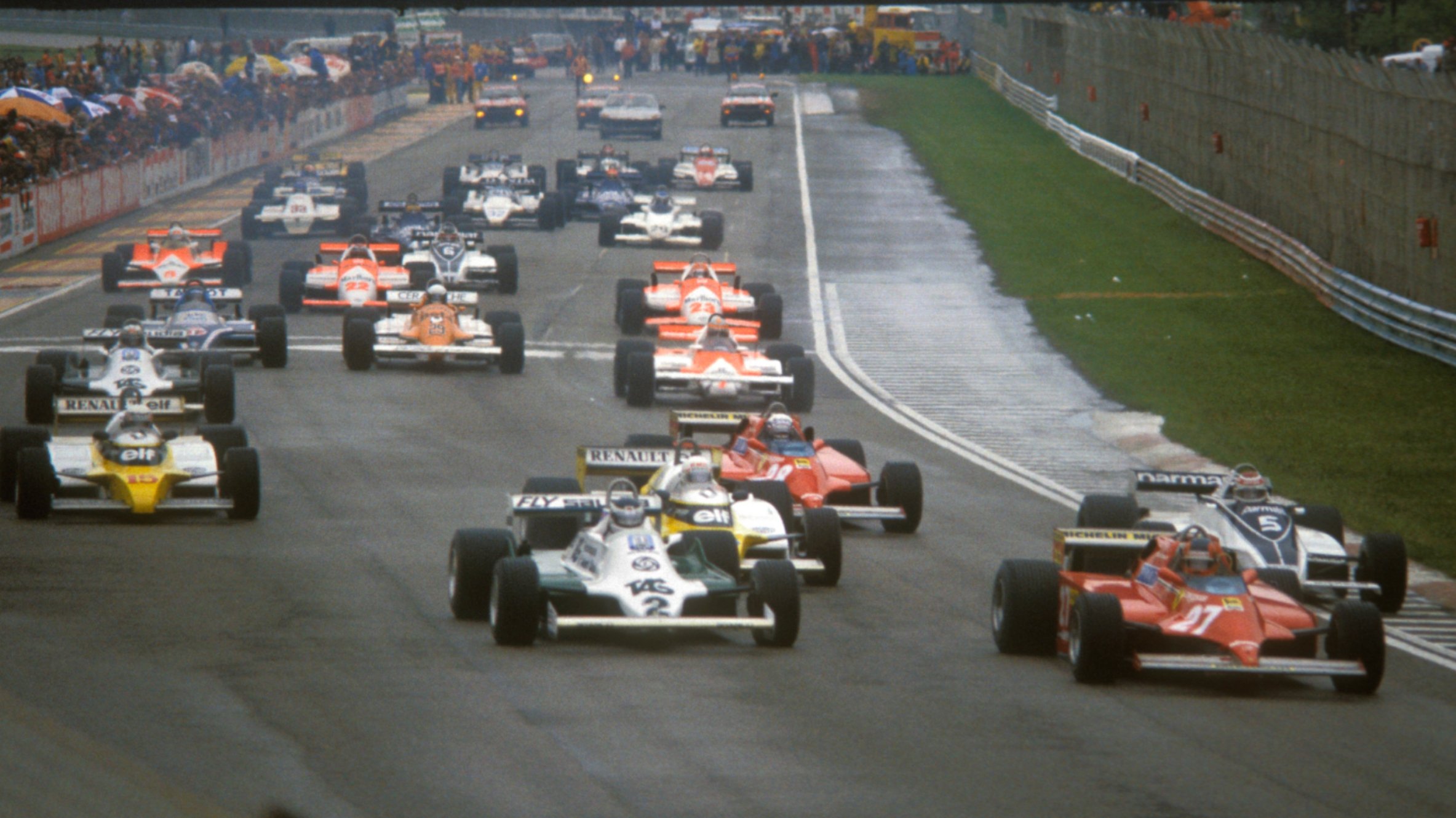 Backdrop for 1981 FIA Formula One World Championship Season Review