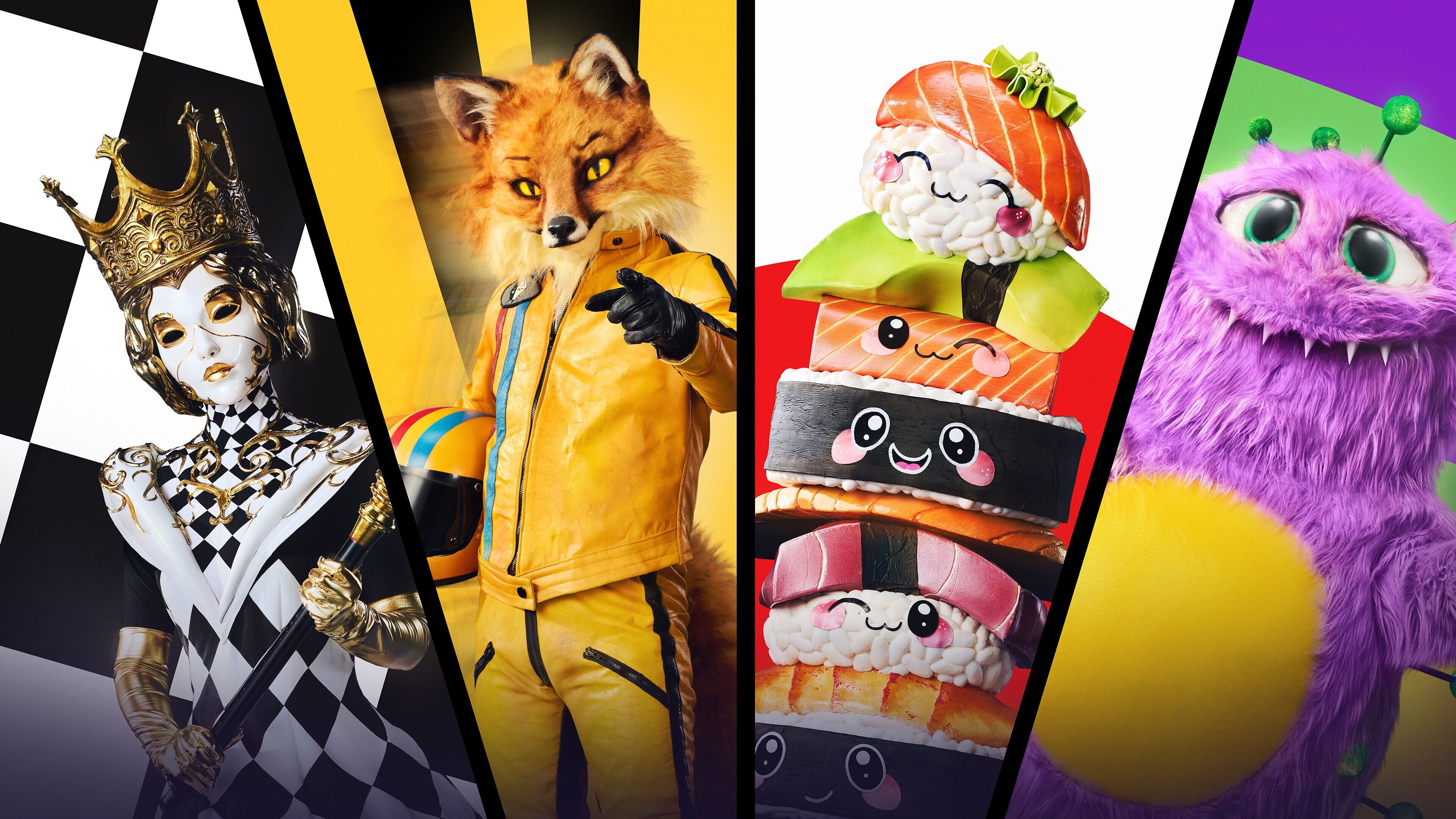 Backdrop for Masked Singer Sverige