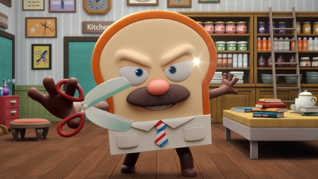 Backdrop for Bread Barbershop: Celeb in Bakery Town