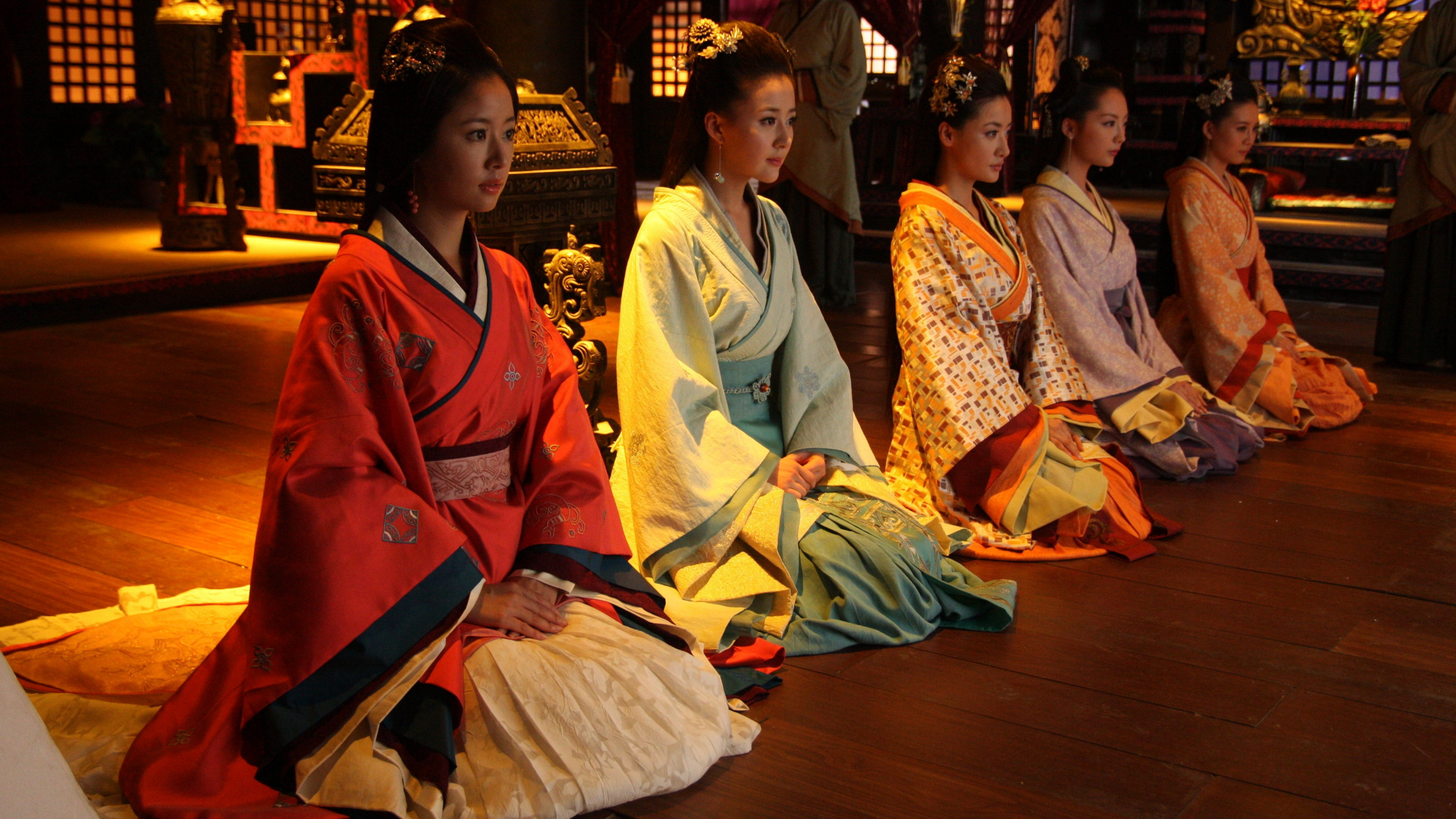 Backdrop for Beauty's Rival in Palace