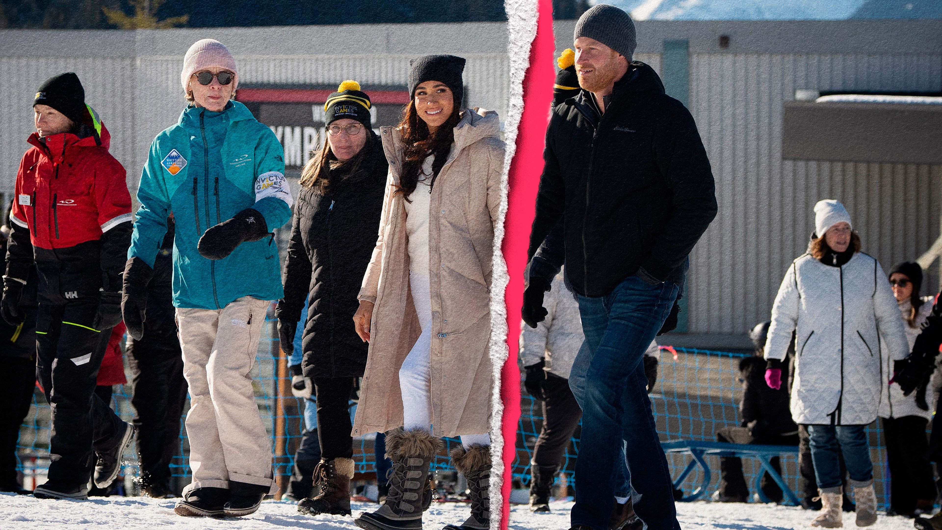 Backdrop for Harry & Meghan: Going Their Separate Ways?