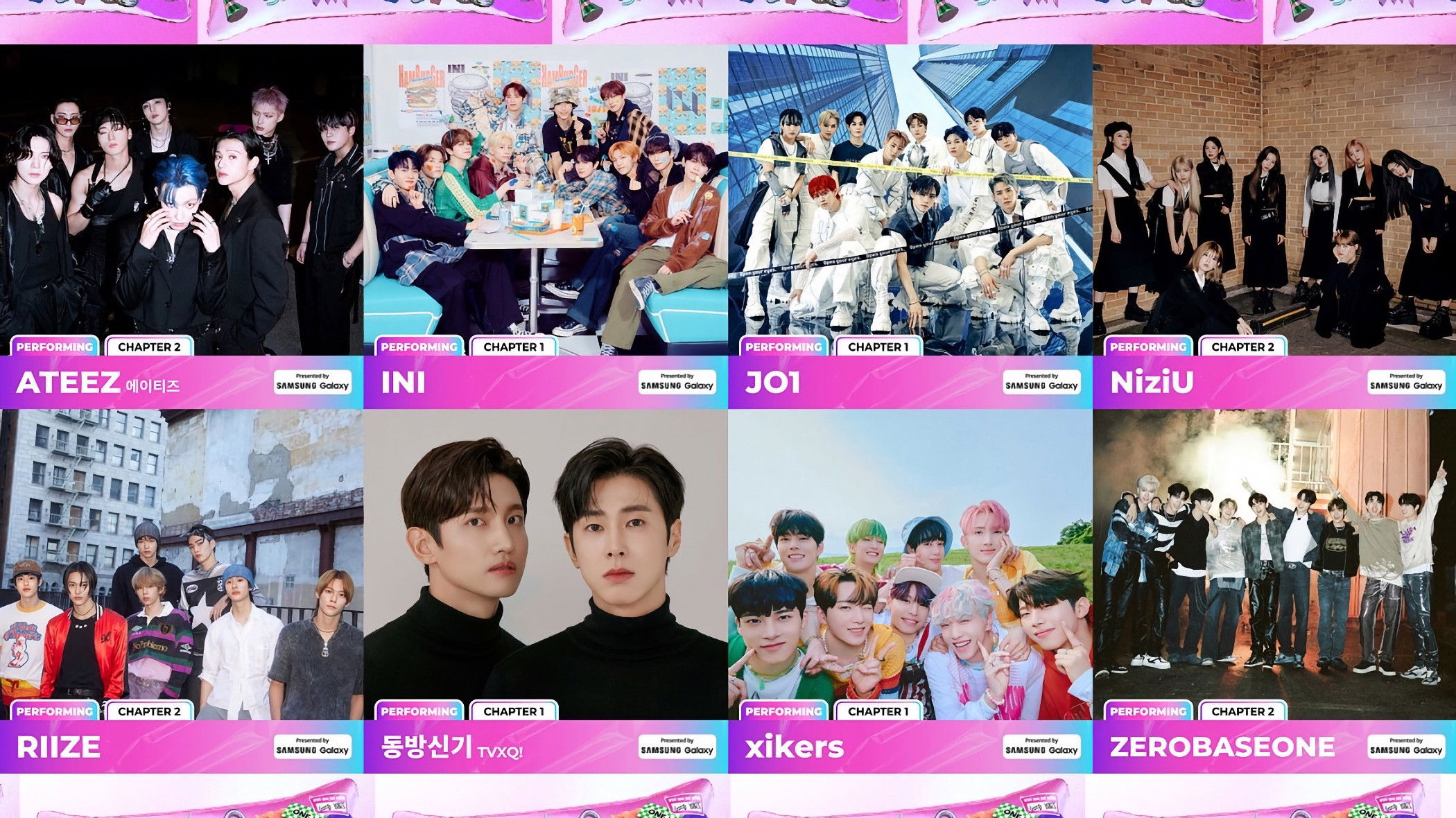 Backdrop for 2023 Mnet Asian Music Awards Chapter 2