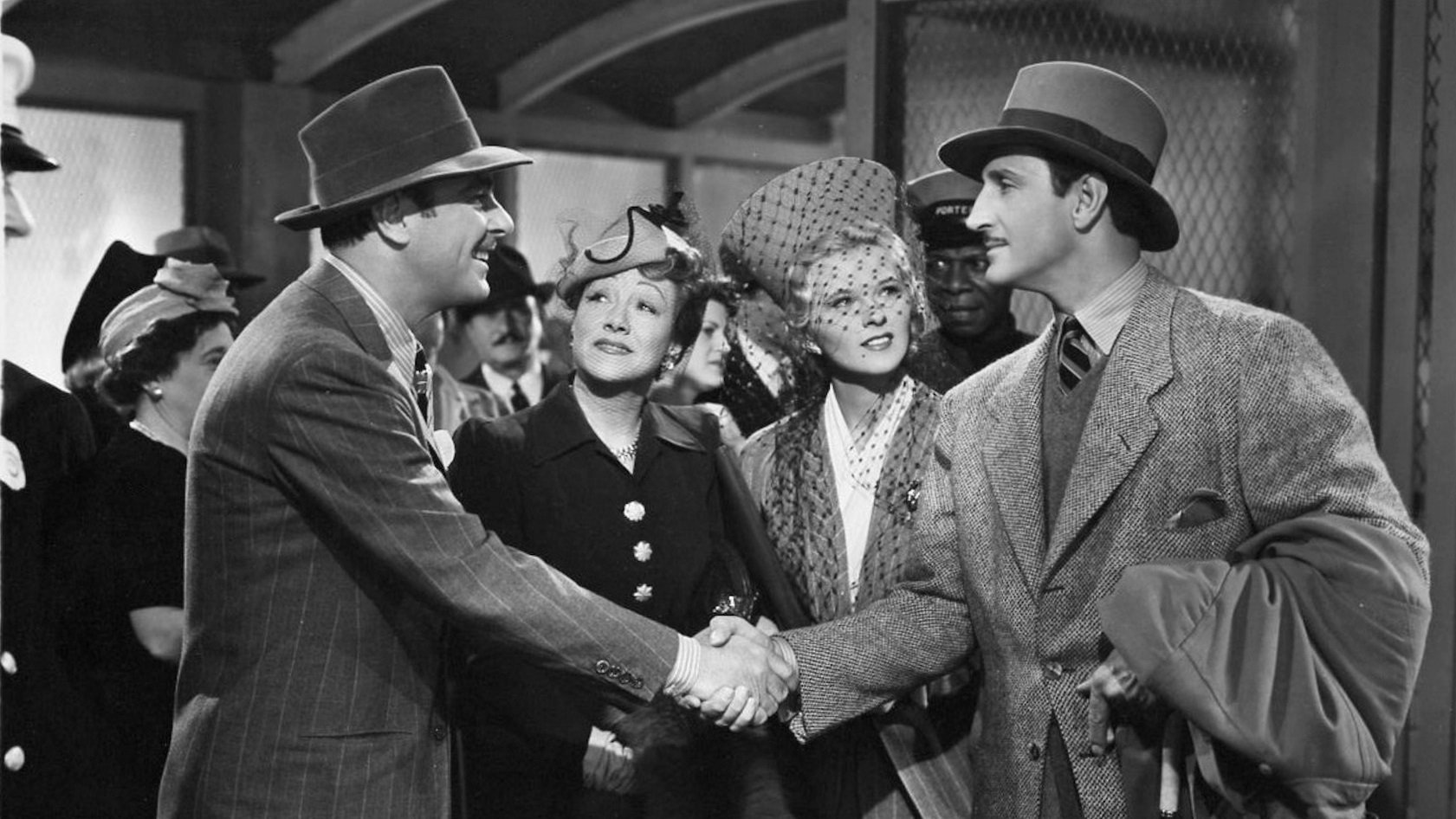 Backdrop for International Lady