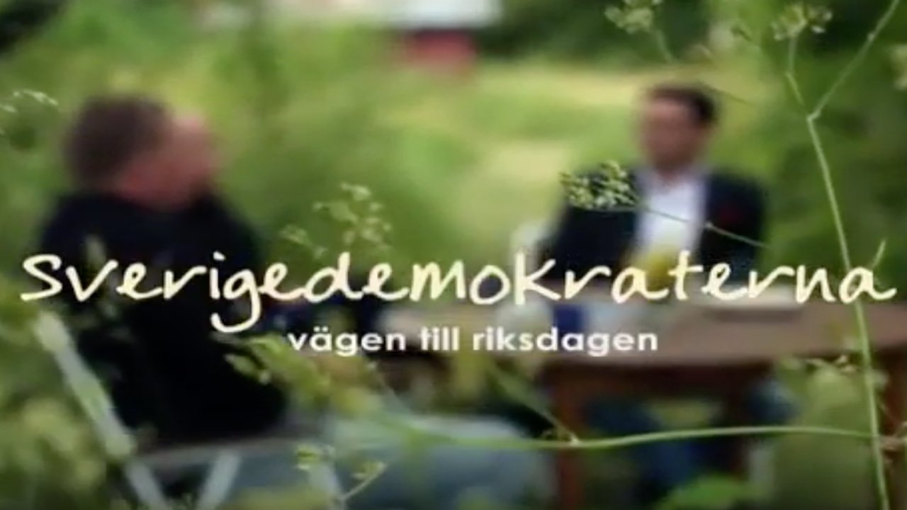 Backdrop for Sverigedemokraterna - vägen till riksdagen