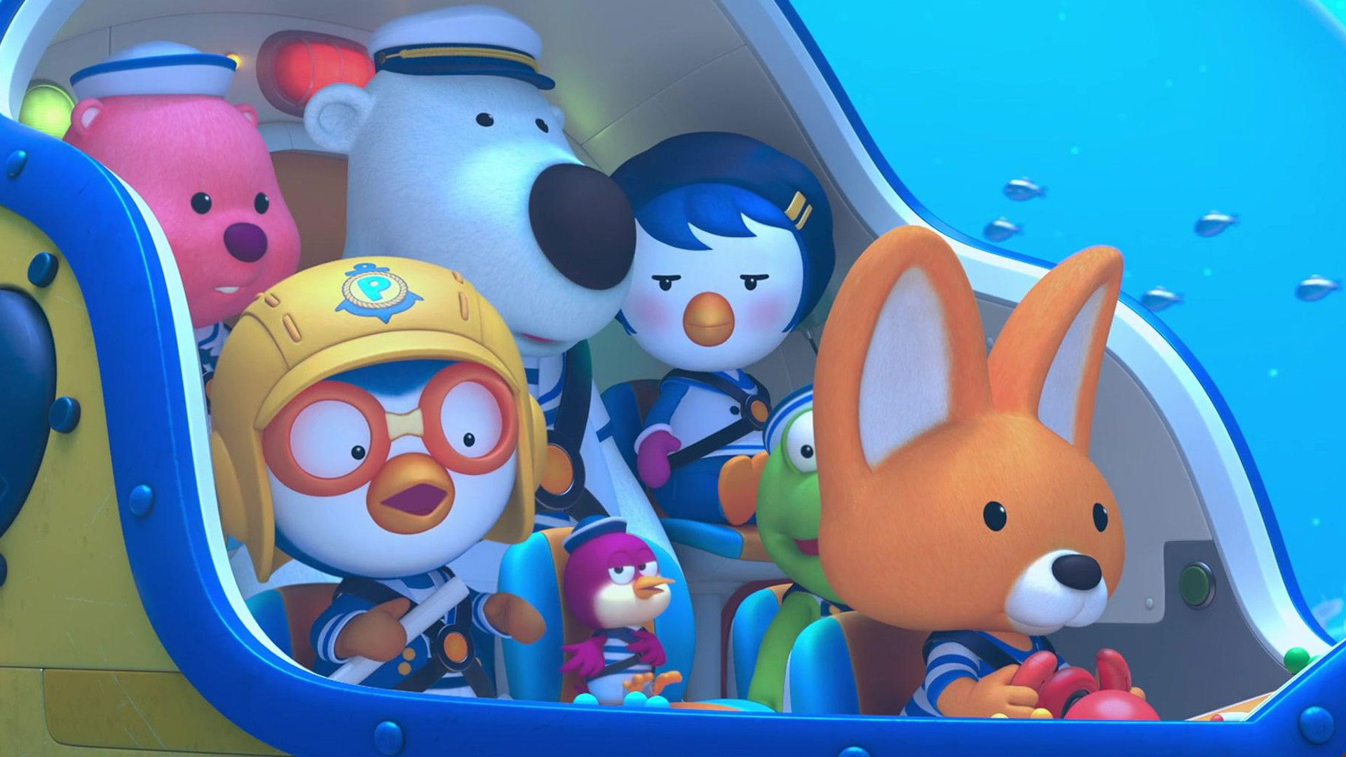 Backdrop for Pororo: Underwater Adventure