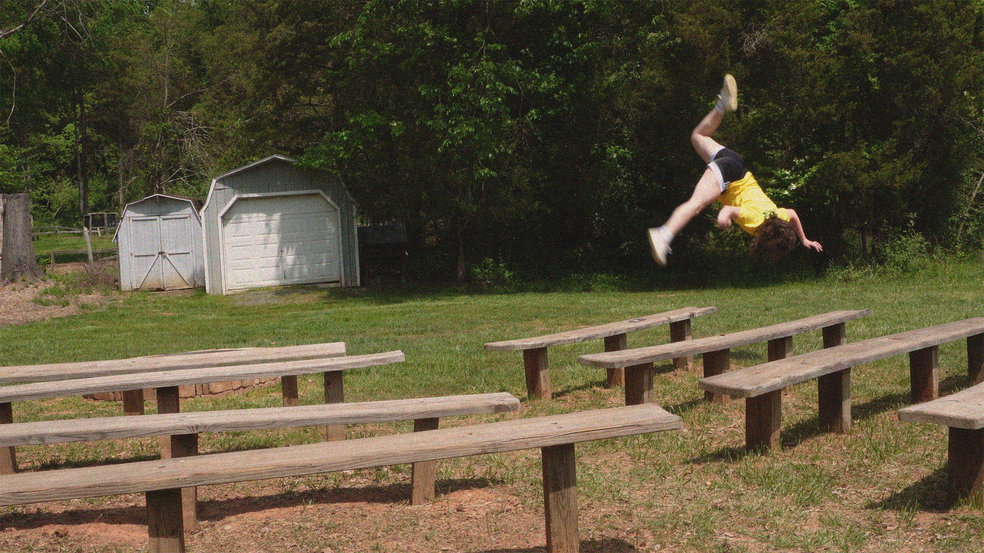 Backdrop for Camp Clover