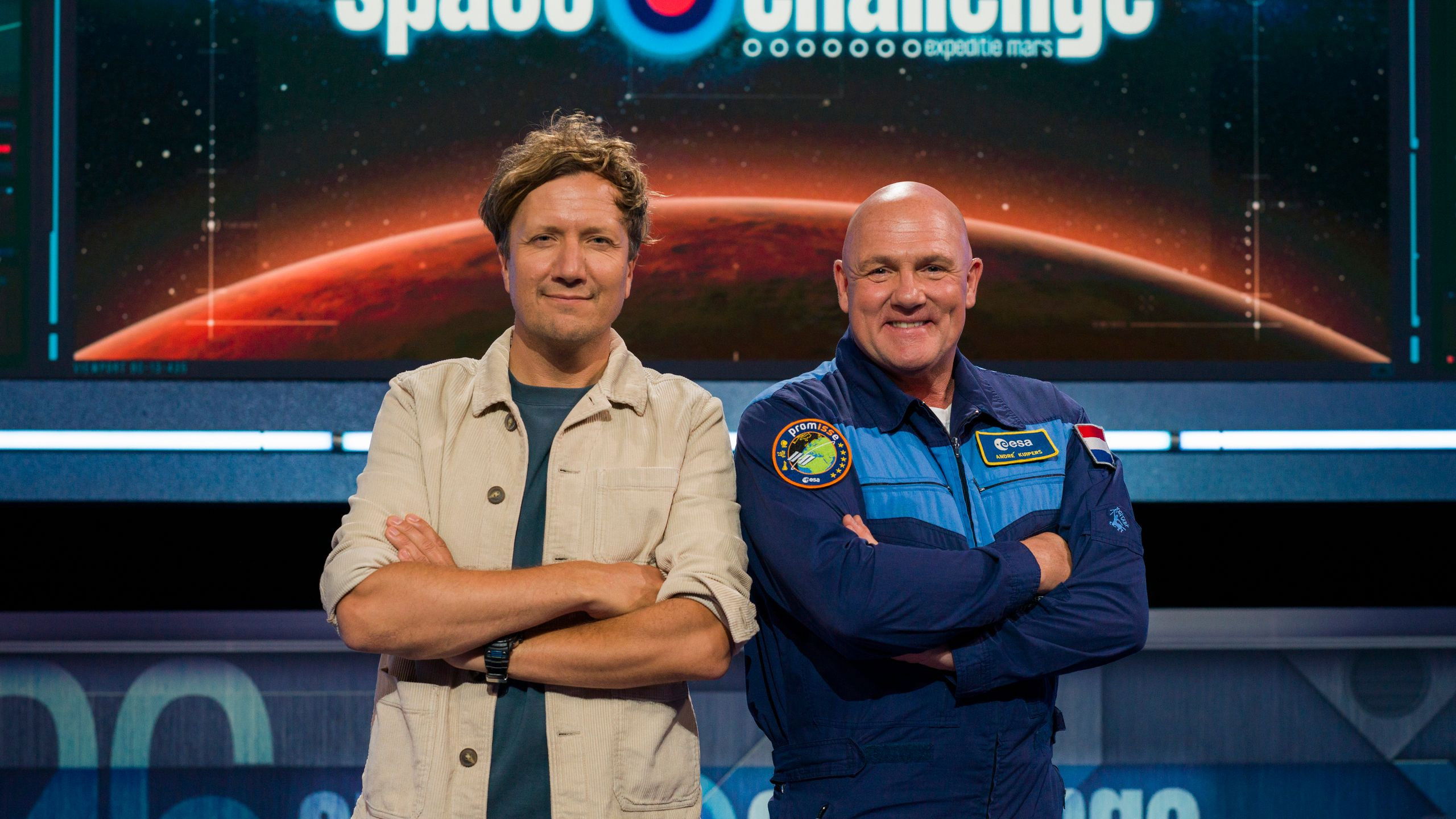 Backdrop for Space Challenge - Expeditie Mars