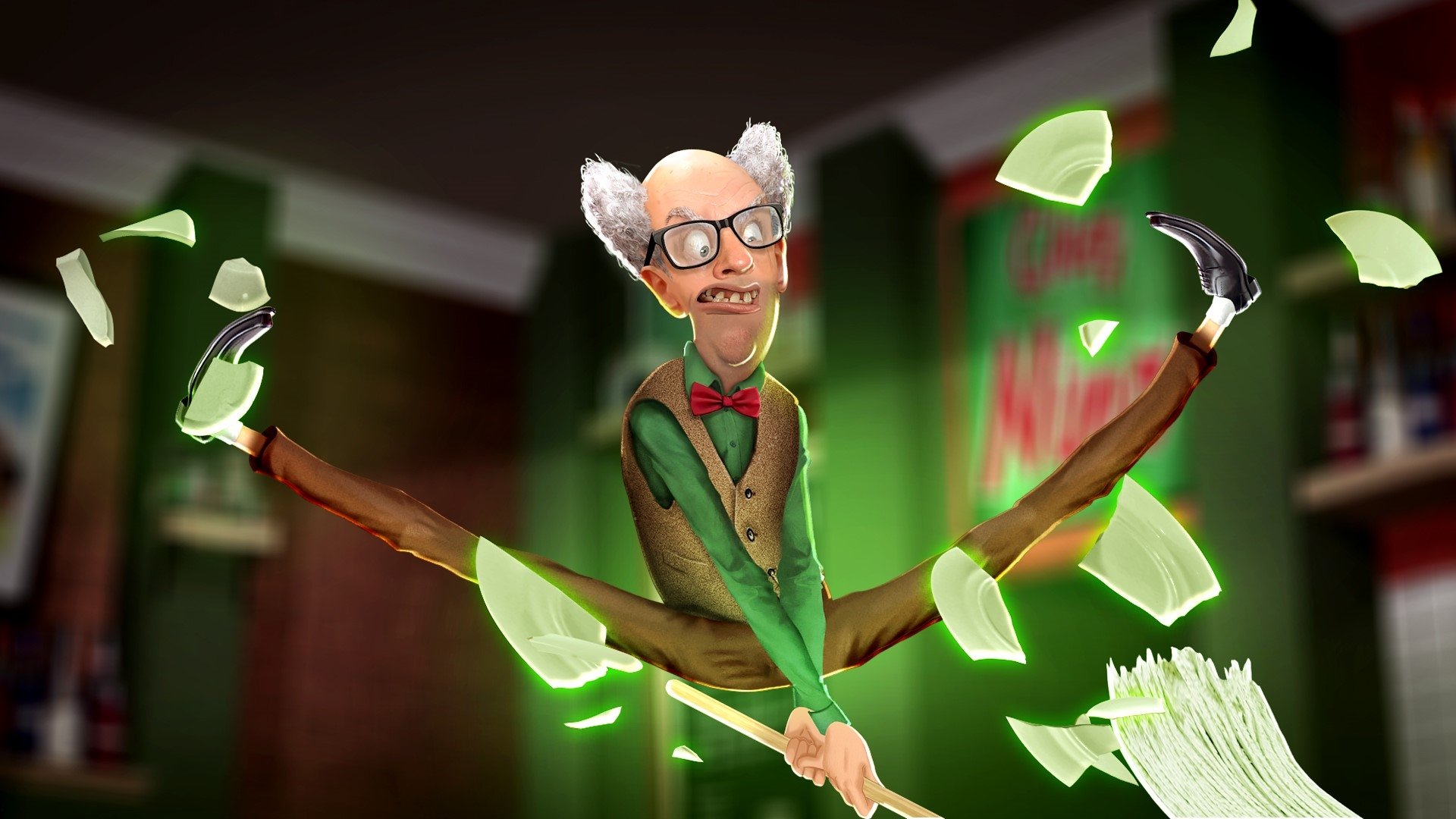 Backdrop for The Bizarre Stories of Professor Zarbi