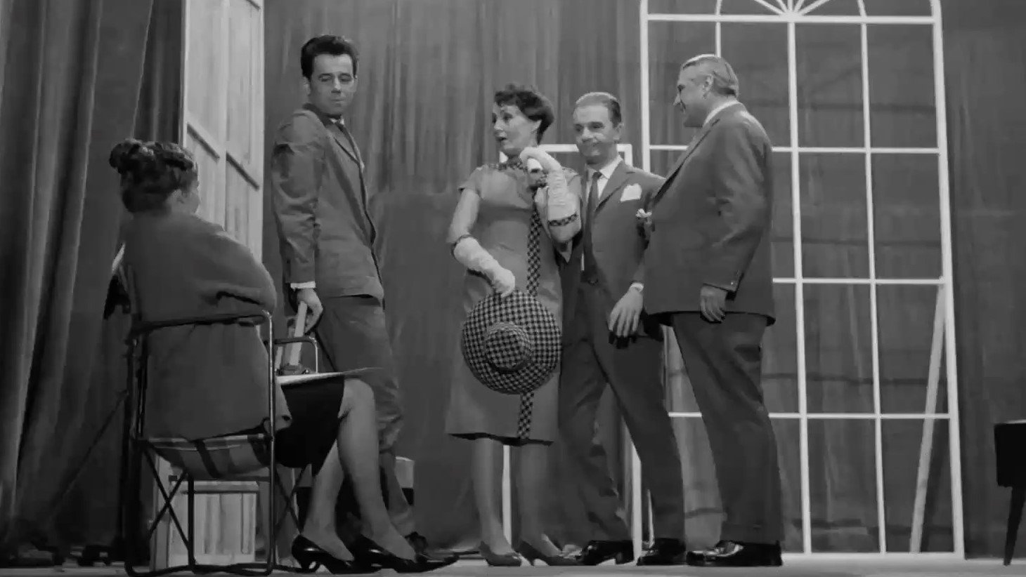 Backdrop for Opening Tomorrow