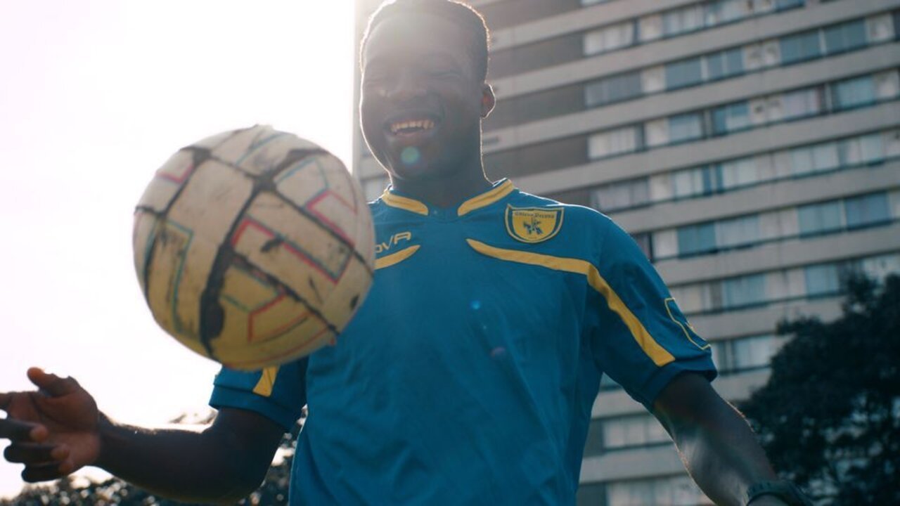 Backdrop for FC United