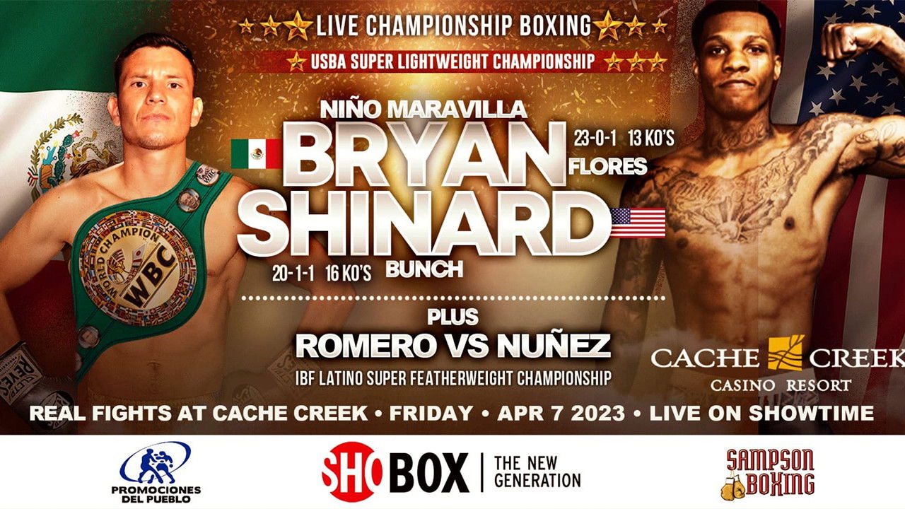 Backdrop for Shinard Bunch vs. Bryan Flores