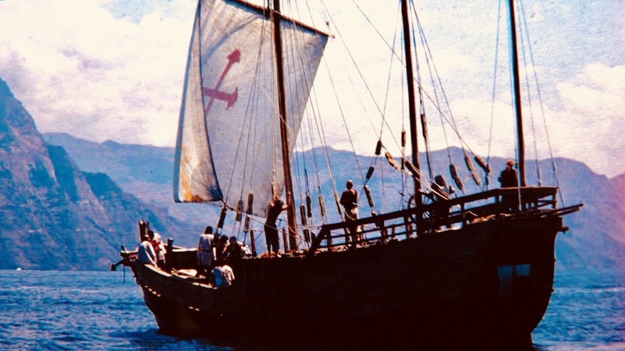 Backdrop for La isla del Infierno