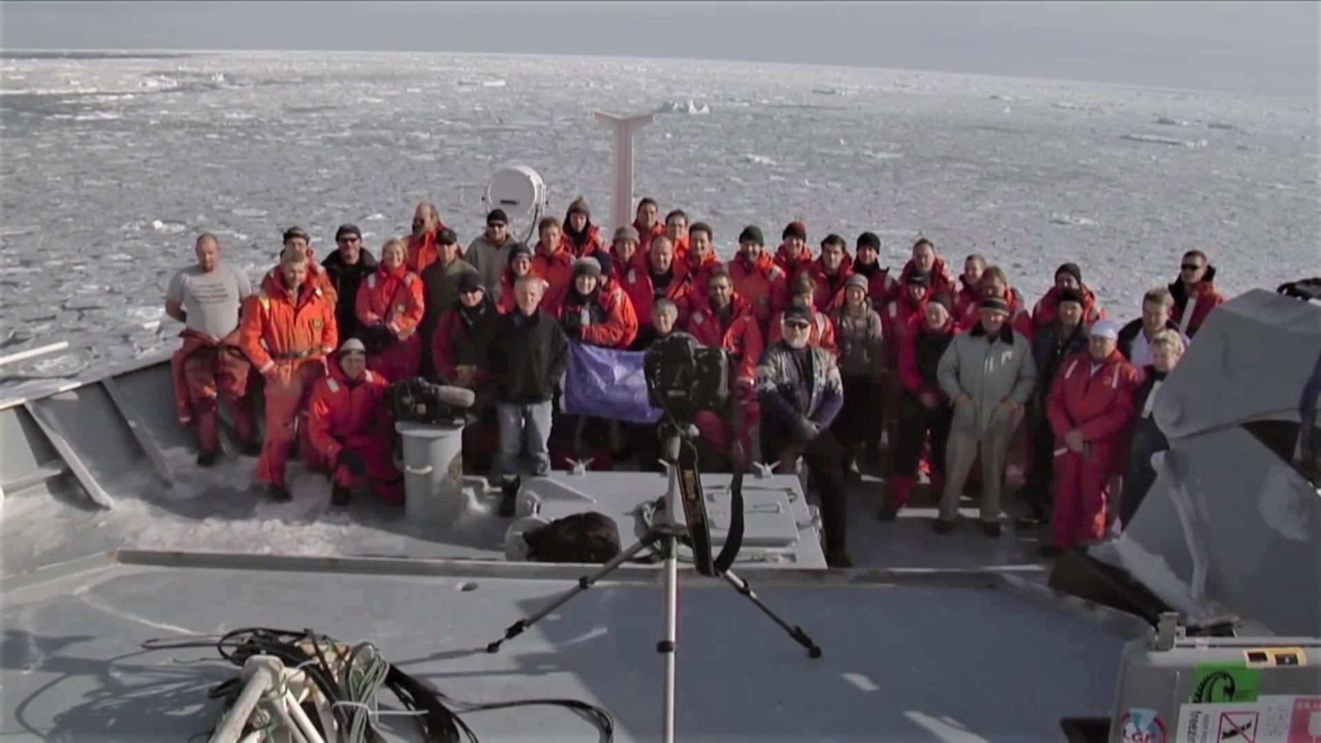 Backdrop for Expedition Antarctica