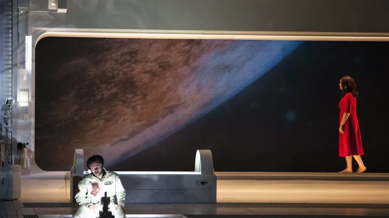 Backdrop for Puccini: La Bohème