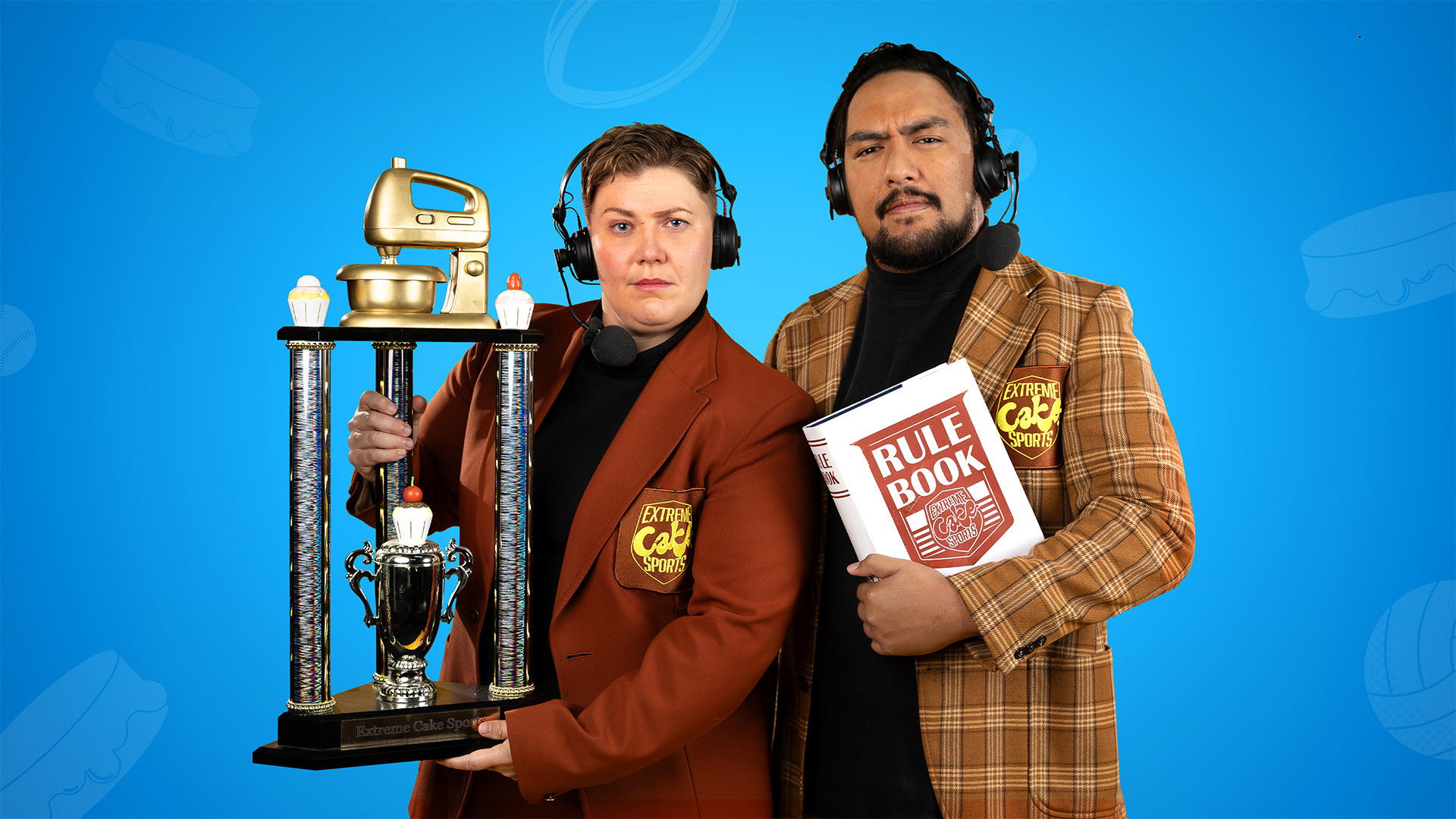 Backdrop for Extreme Cake Sports