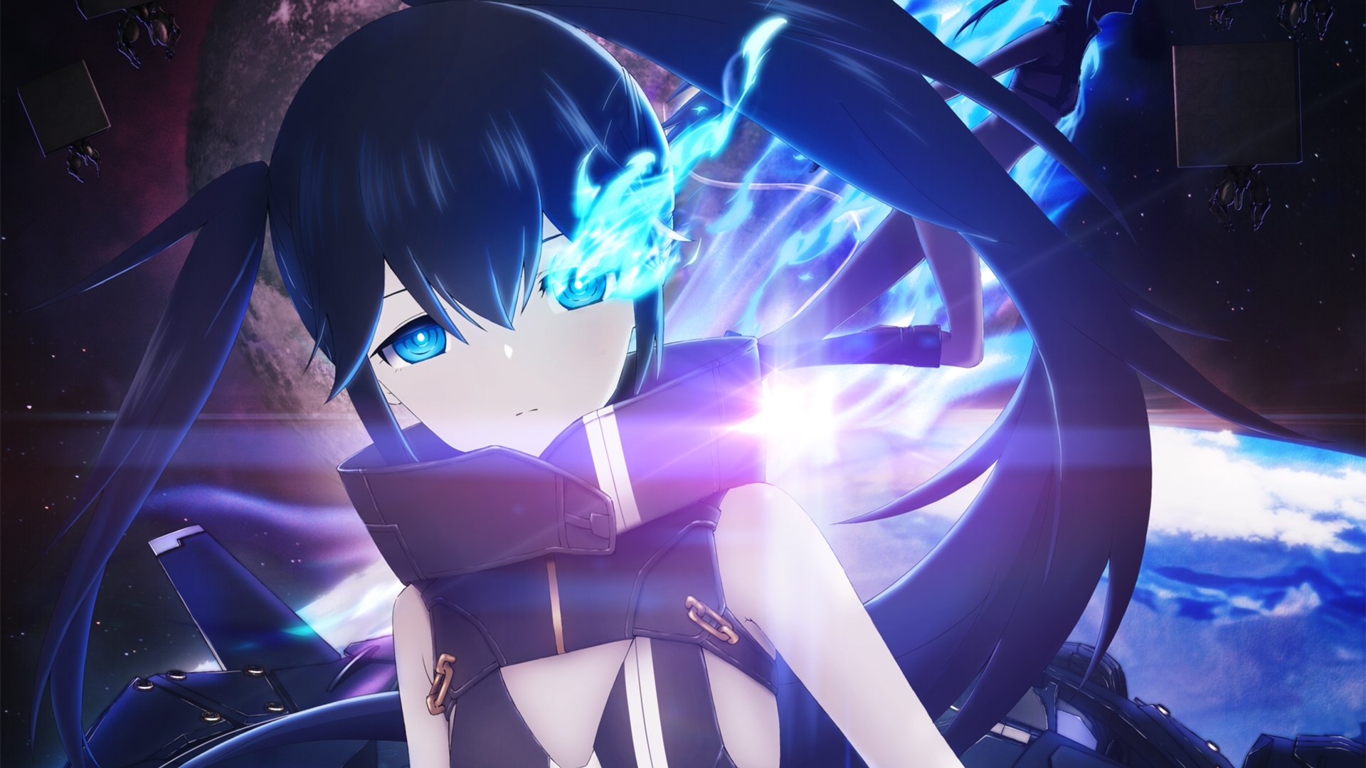 Backdrop for Black Rock Shooter: Dawn Fall
