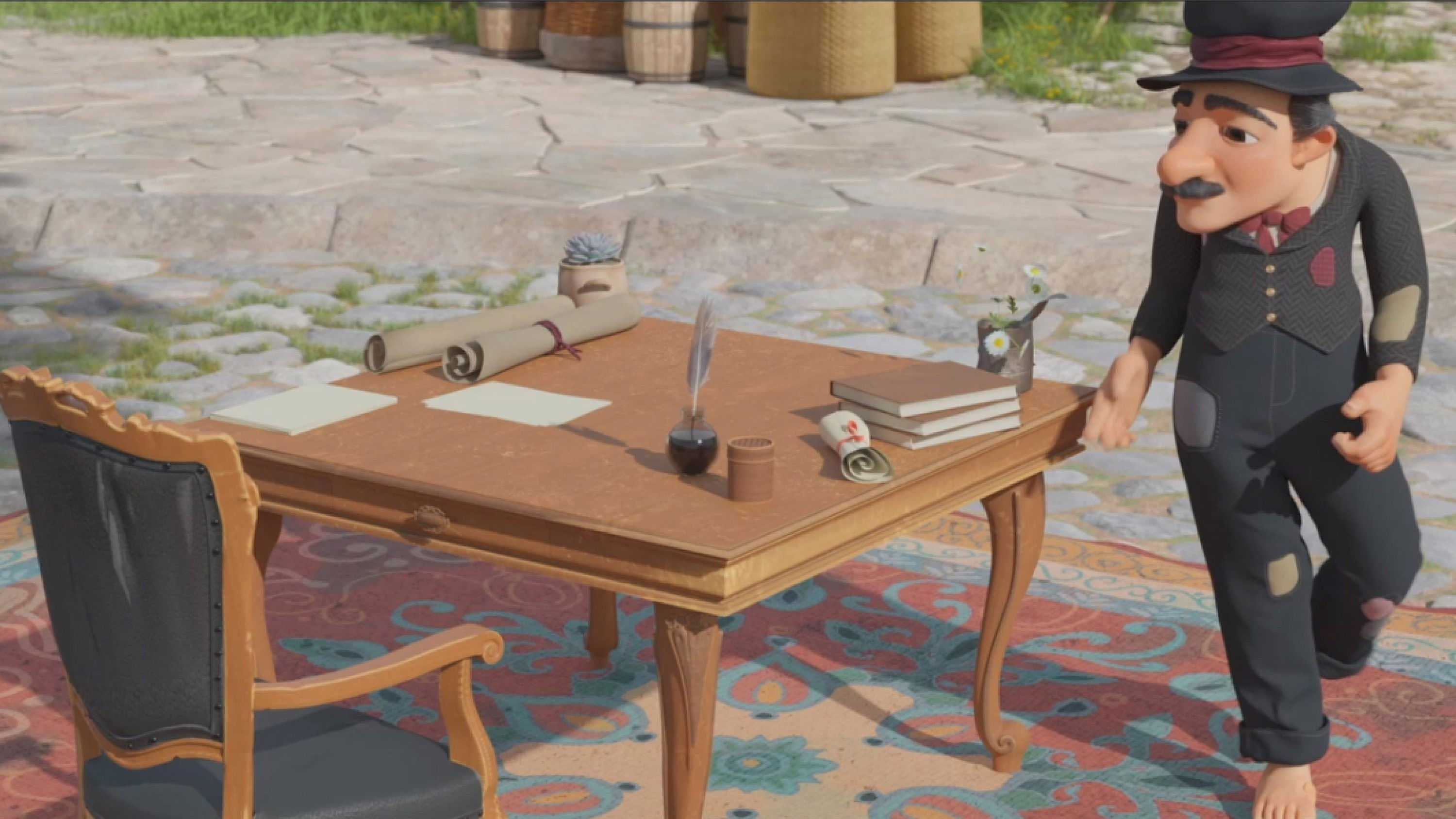 Backdrop for Karagiozis: The Movie