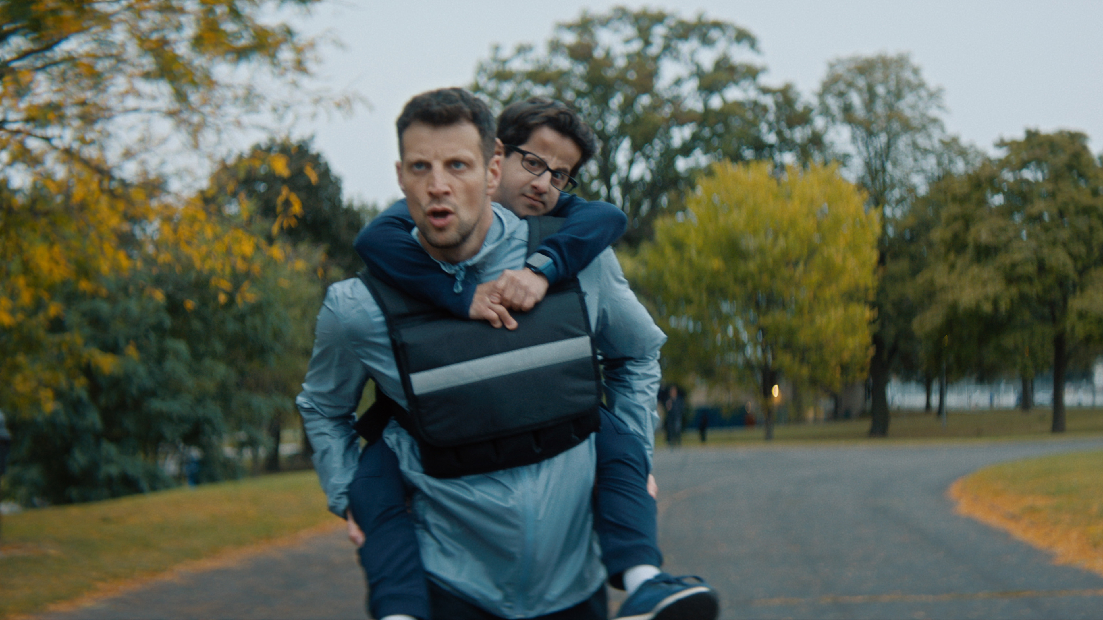 Backdrop for Racewalkers