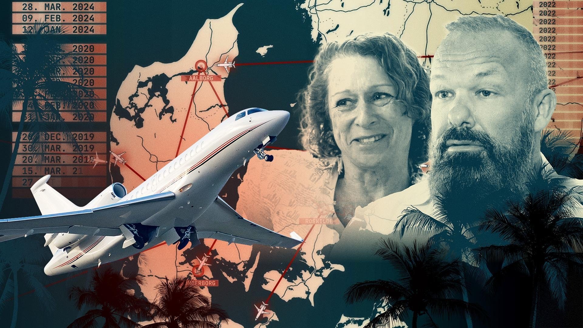 Backdrop for De superriges privatfly