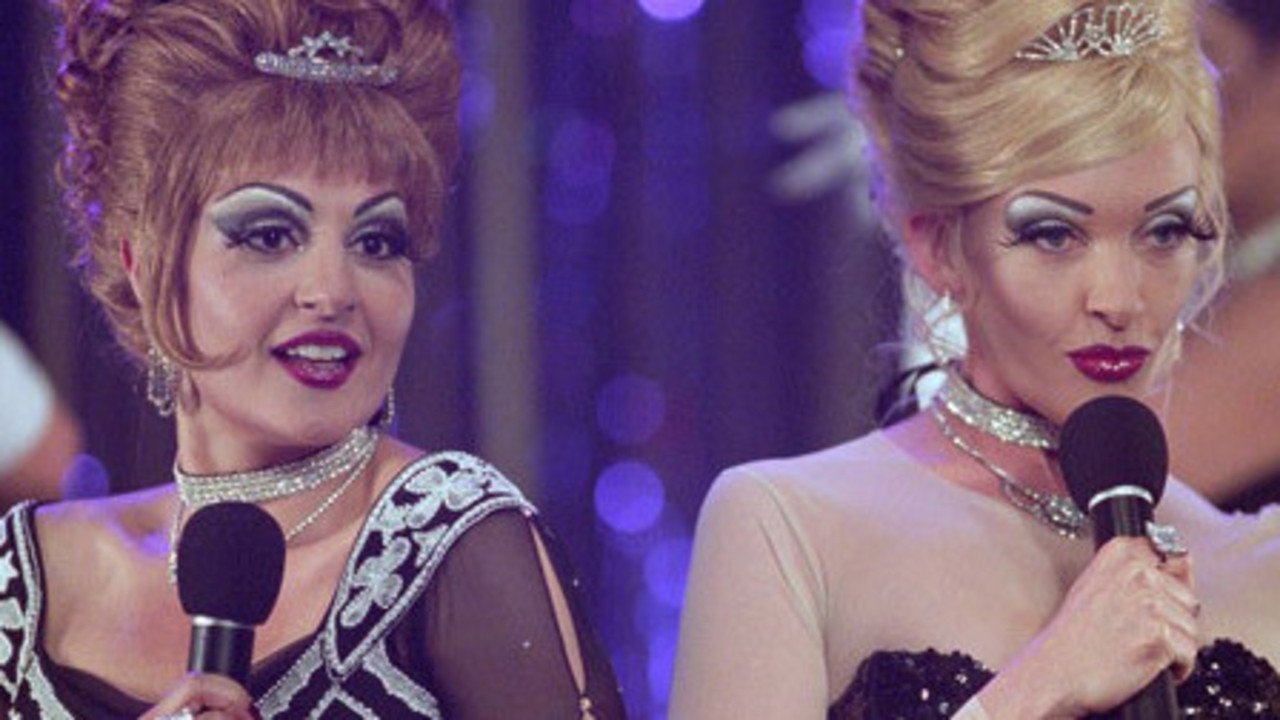 Backdrop for Connie and Carla