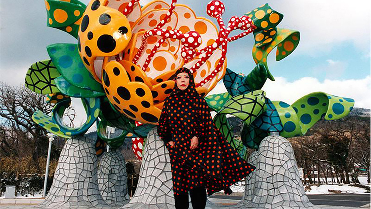Backdrop for Yayoi Kusama: I Love Me