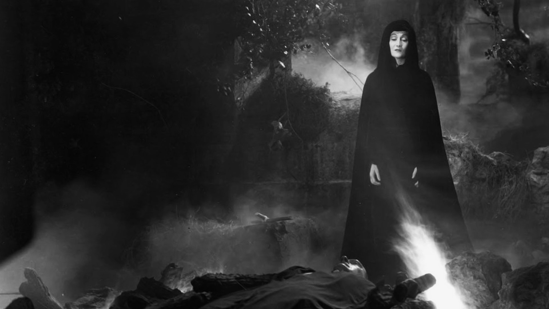 Backdrop for Dracula's Daughter